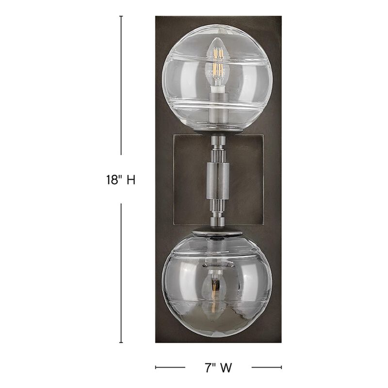 Oberon 7 Inch Wall Sconce by Fredrick Ramond