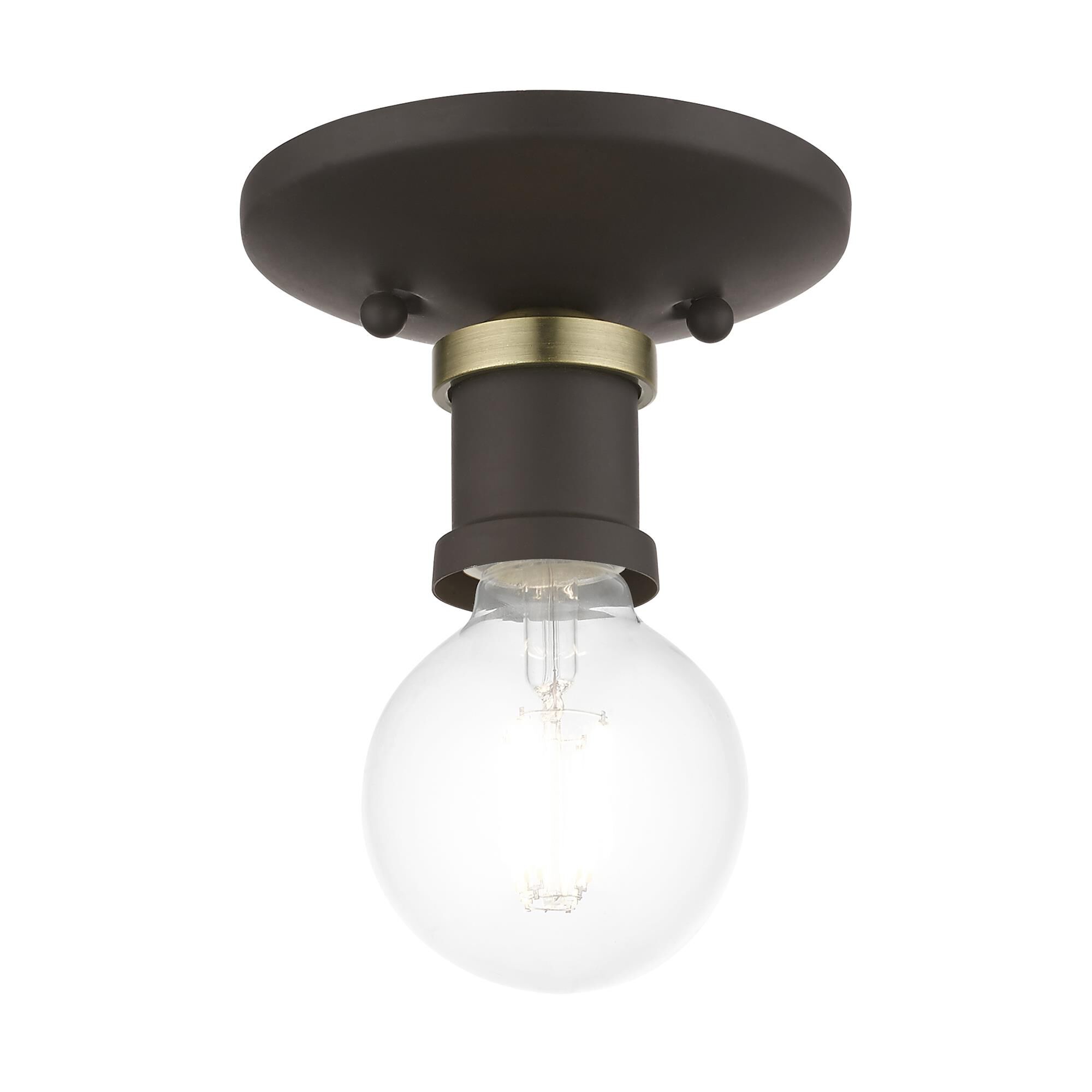 Shown in Bronze with Antique Brass Accents finish