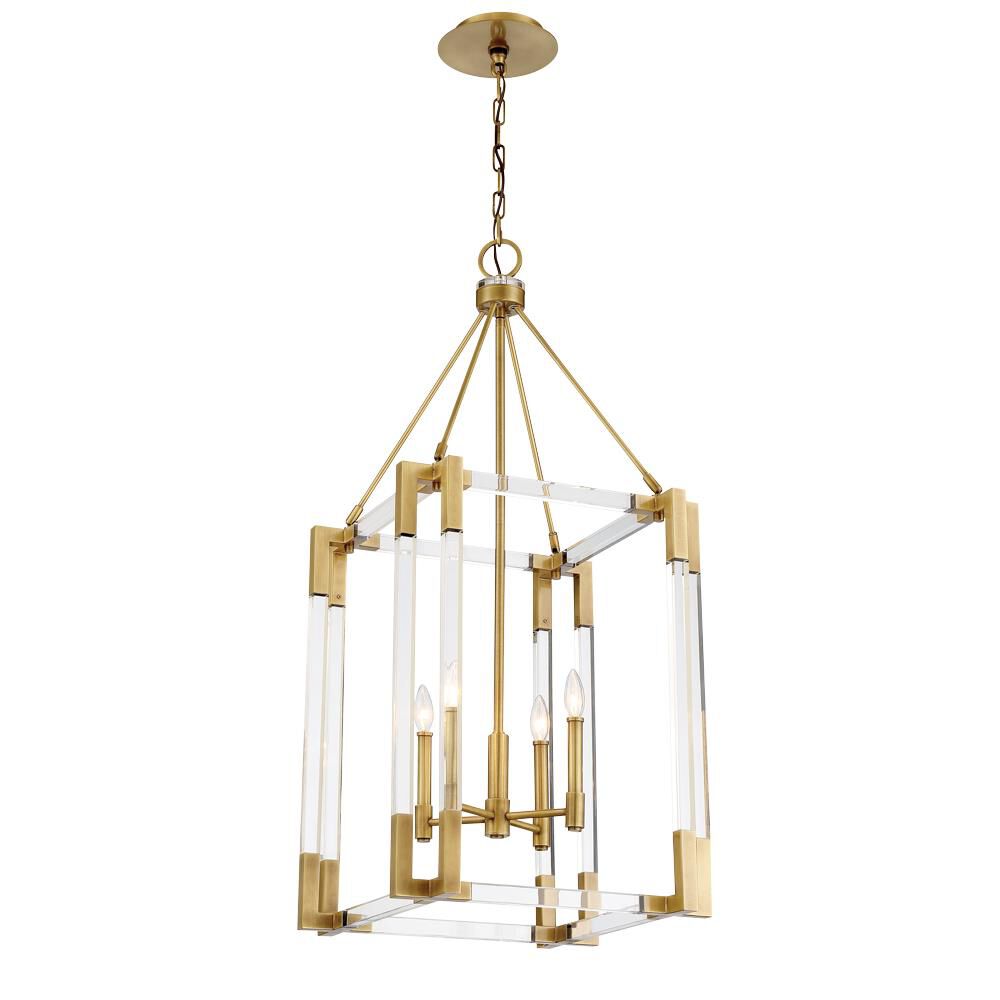 Prima Vista 44 Inch Cage Pendant by Metropolitan Lighting
