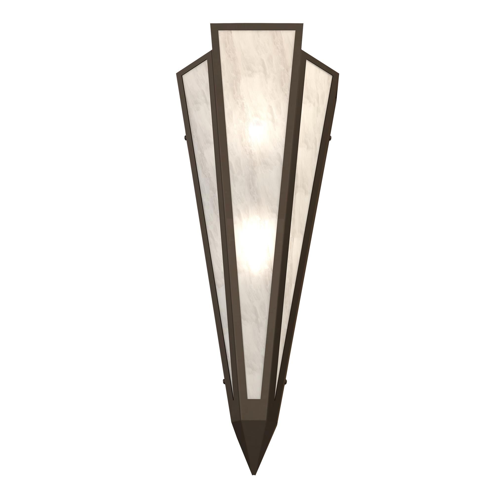 Brum 22 Inch Tall 2 Light Outdoor Wall Light by Meyda Lighting