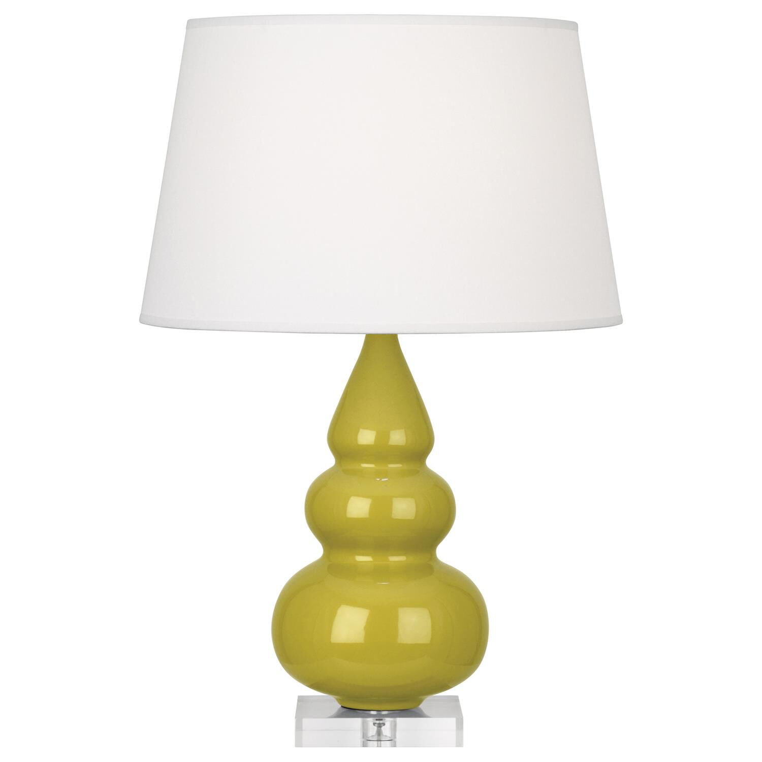 Small Triple Gourd 24 Inch Accent Lamp by Robert Abbey
