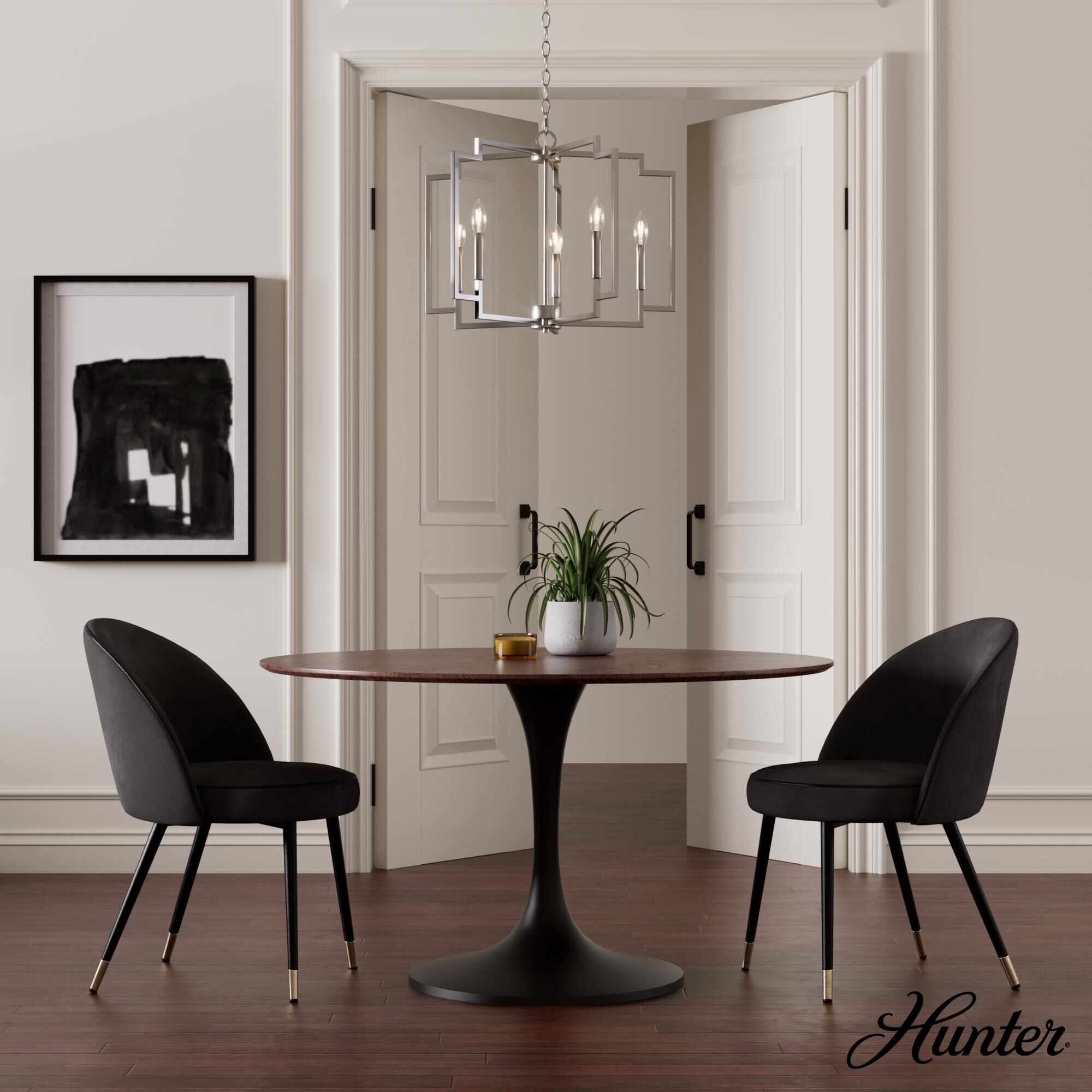 Shown in Brushed Nickel finish