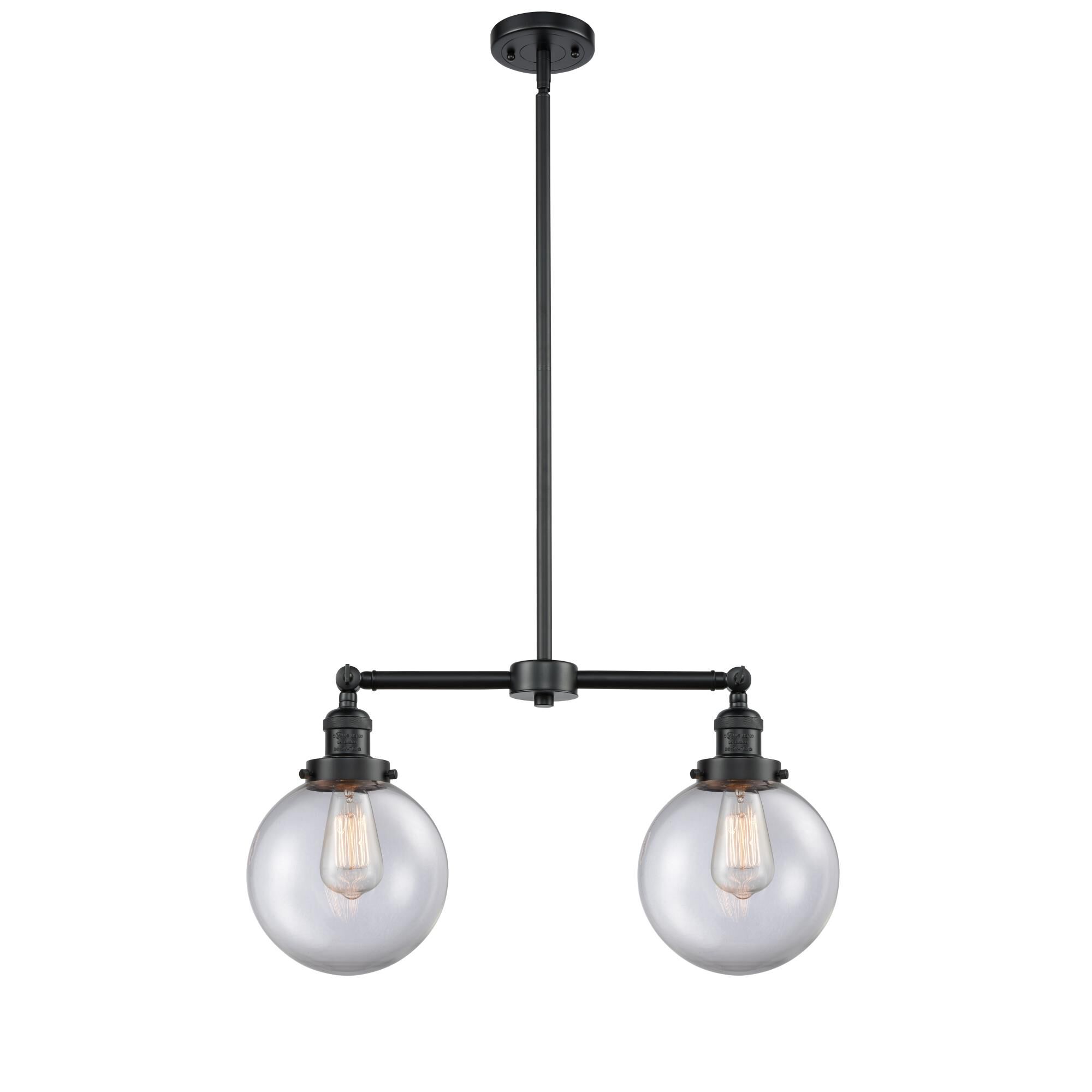 Bruno Marashlian Beacon 25 Inch 2 Light Chandelier by Innovations Lighting