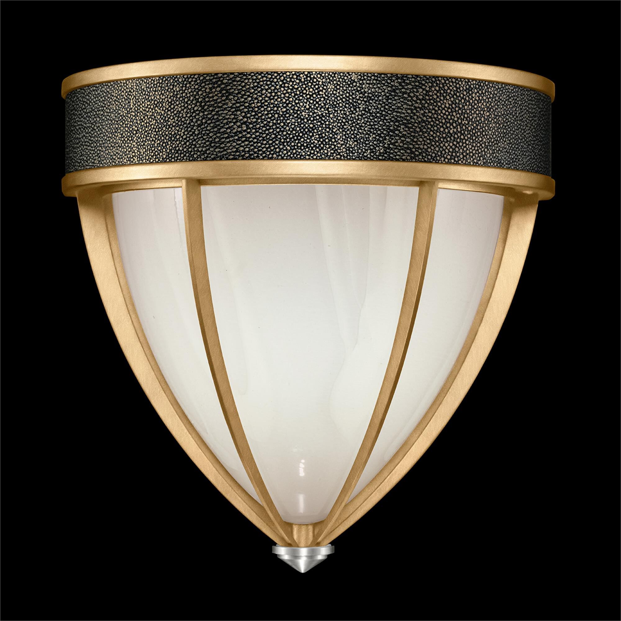 Shown in Gold Leaf and Nickel  finish and Black Knight accent