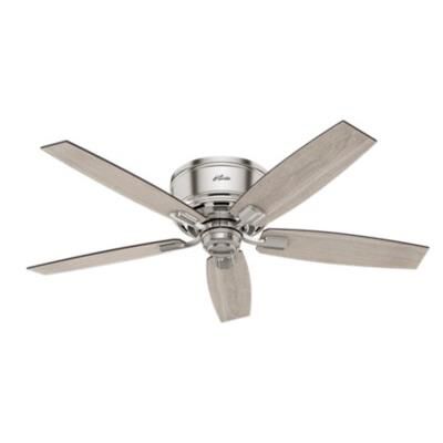 Bennett 52 Inch Flush Mount Fan with Light Kit by Hunter Fan