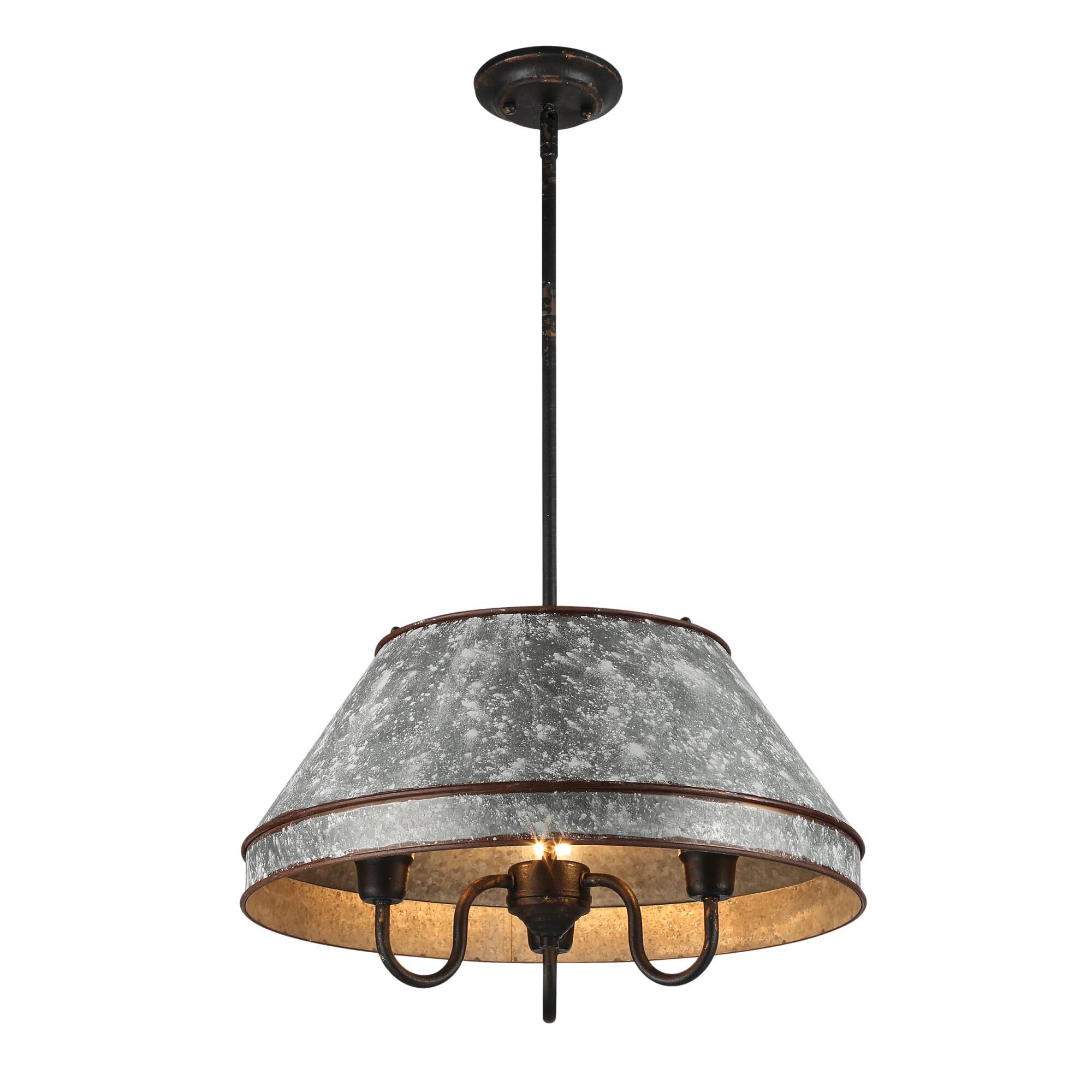 Jasper 21 Inch Large Pendant by Golden Lighting