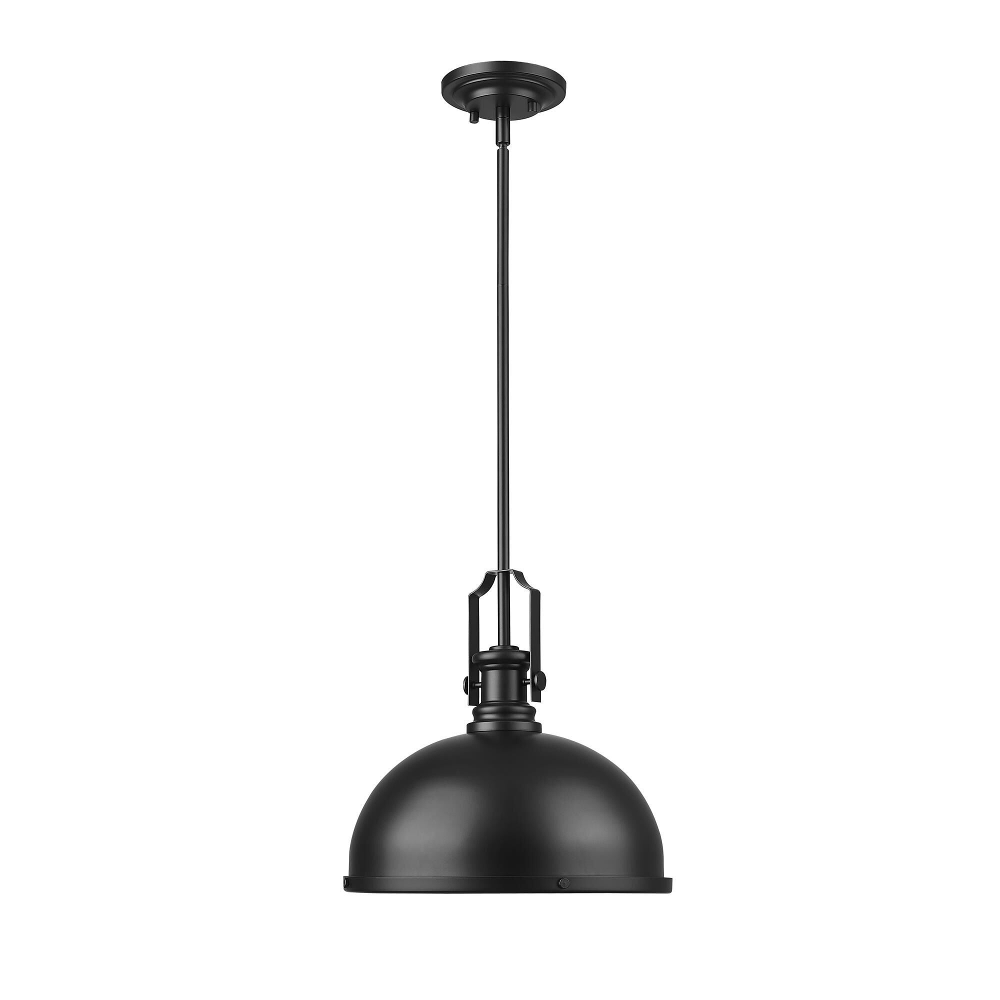 Shown in Matte Black finish and Matte Black glass and Matte Black shade