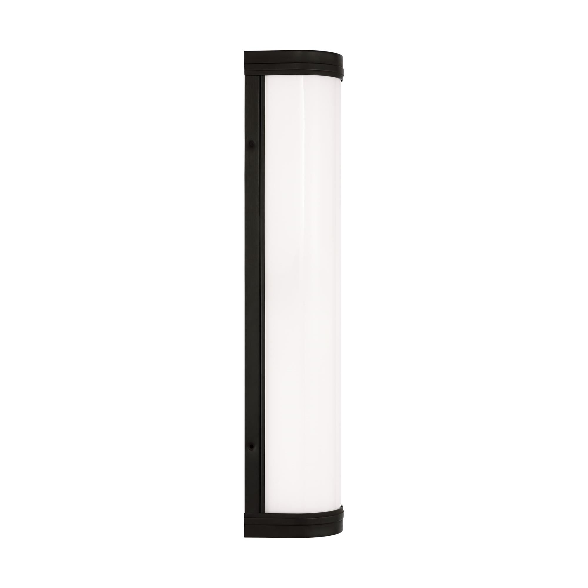 Shown in Aged Iron finish and Opal Etched Glass shade