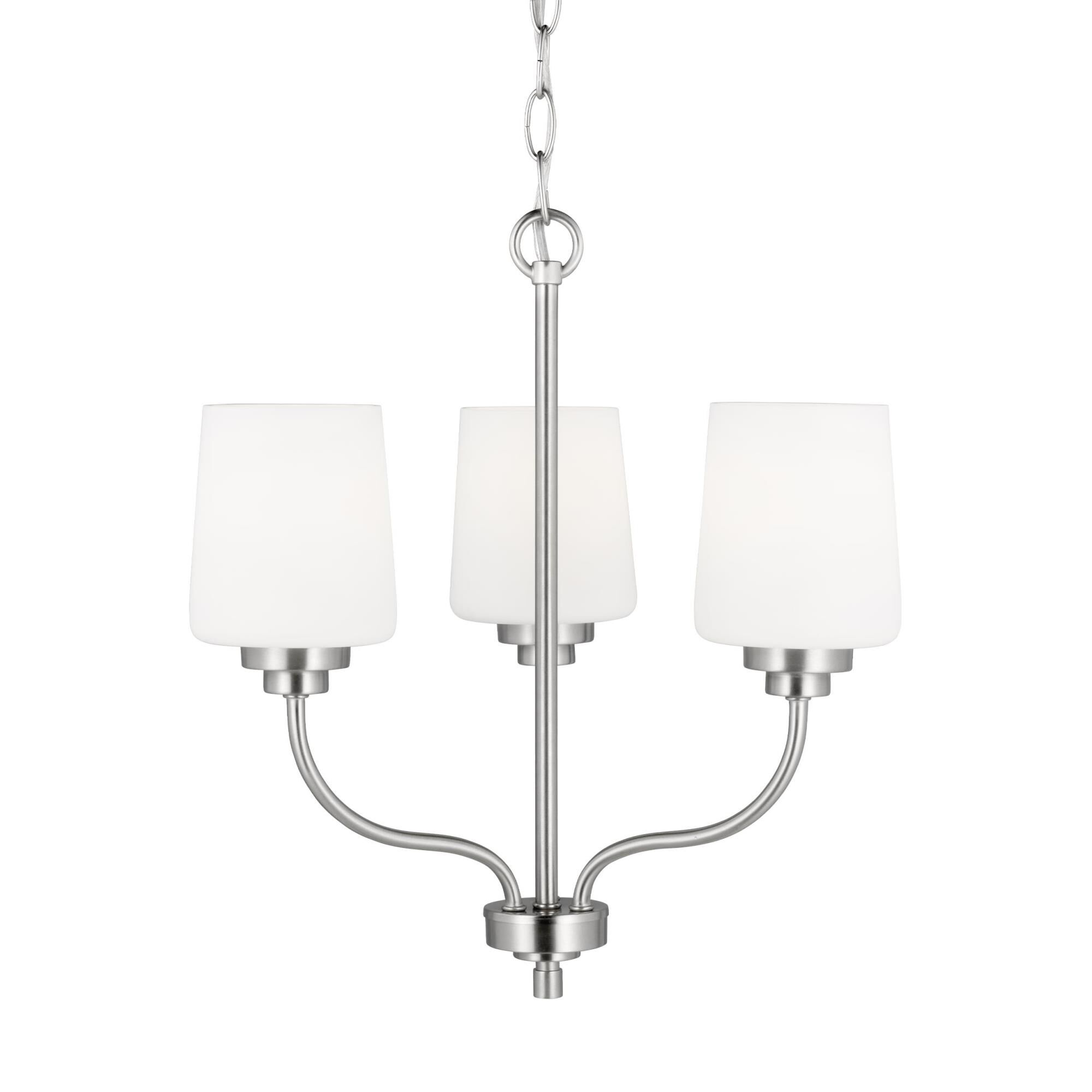 Windom 18 Inch 3 Light Mini Chandelier by Generation Lighting