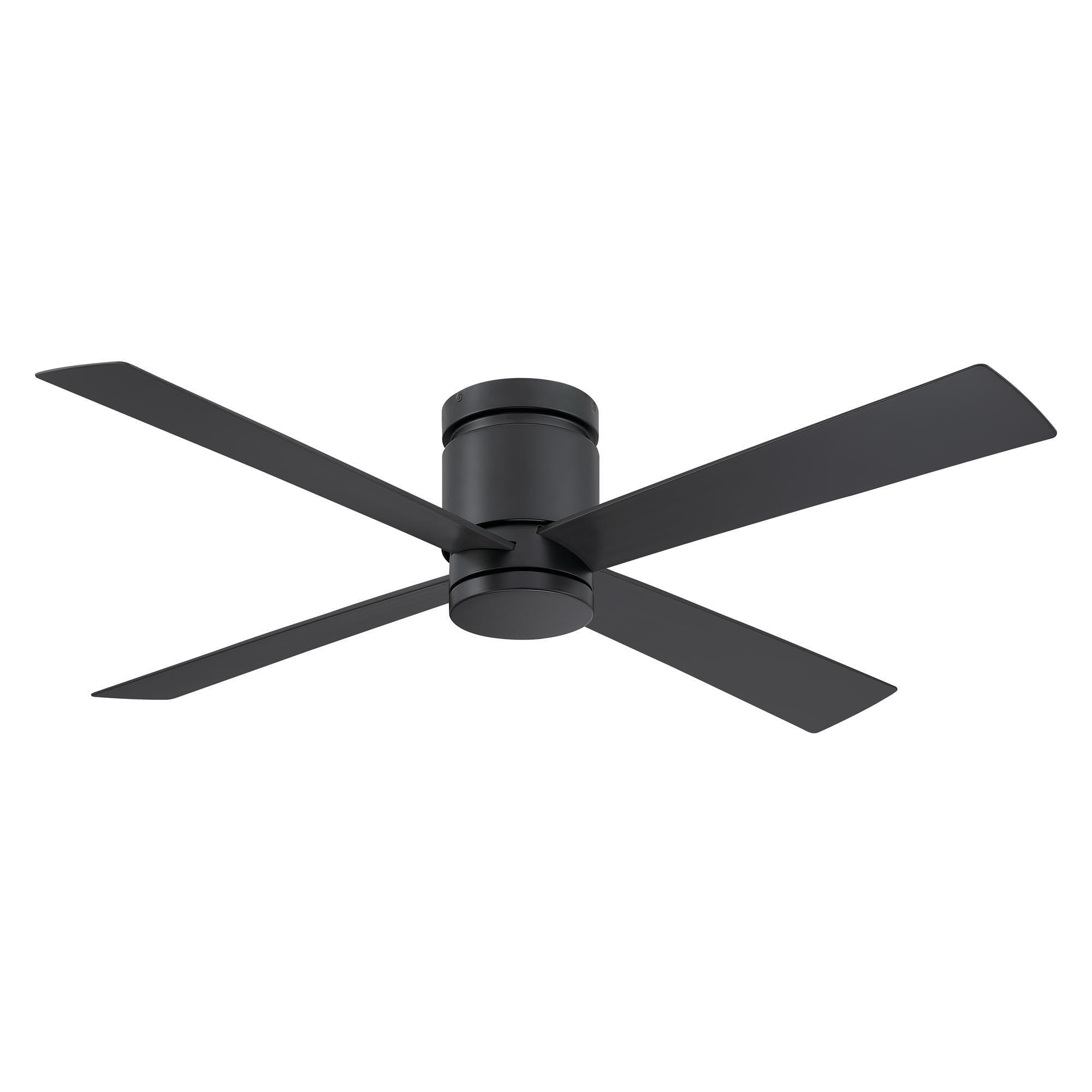 Kwartet 52 Inch Flush Mount Fan with Light Kit,