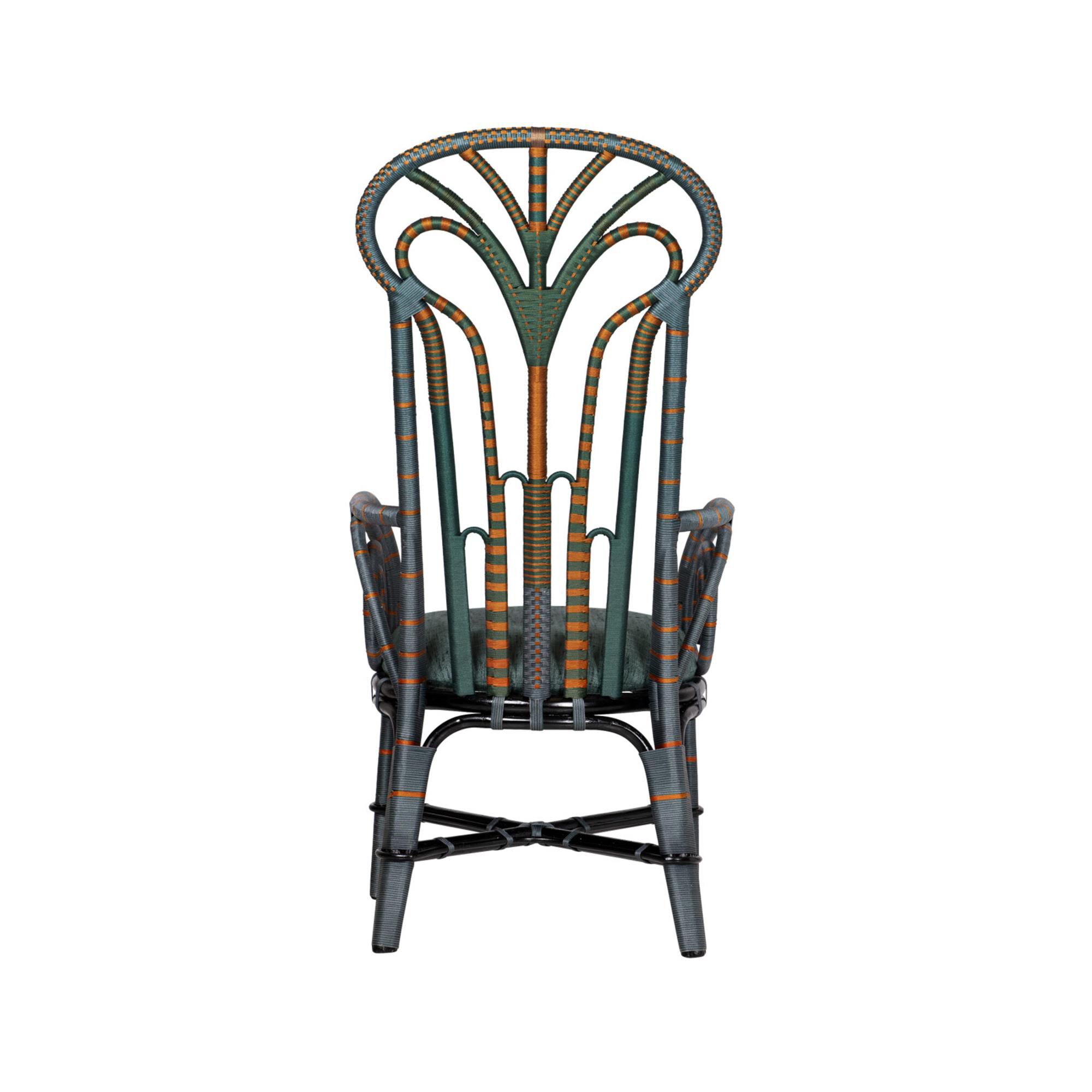 Benin Throne Accent Chair,