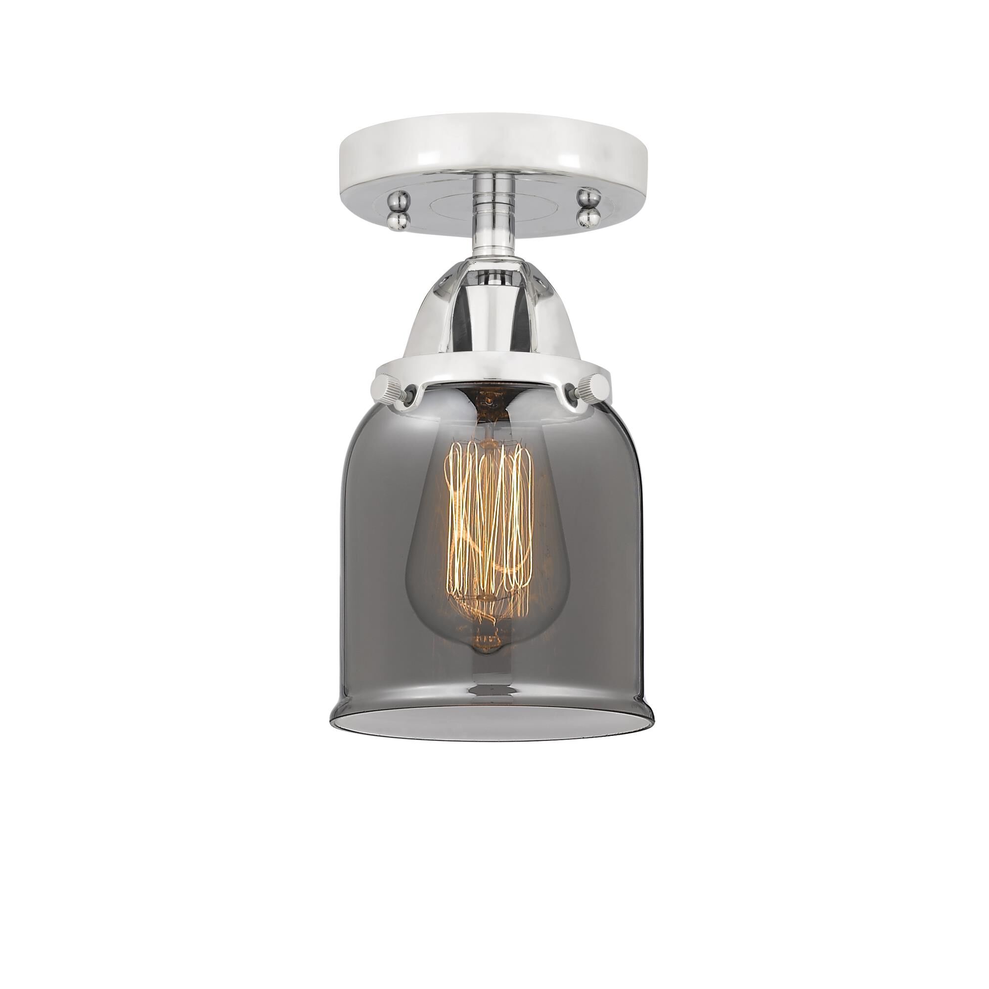 Bruno Marashlian Bell 5 Inch 1 Light Semi Flush Mount by Innovations Lighting