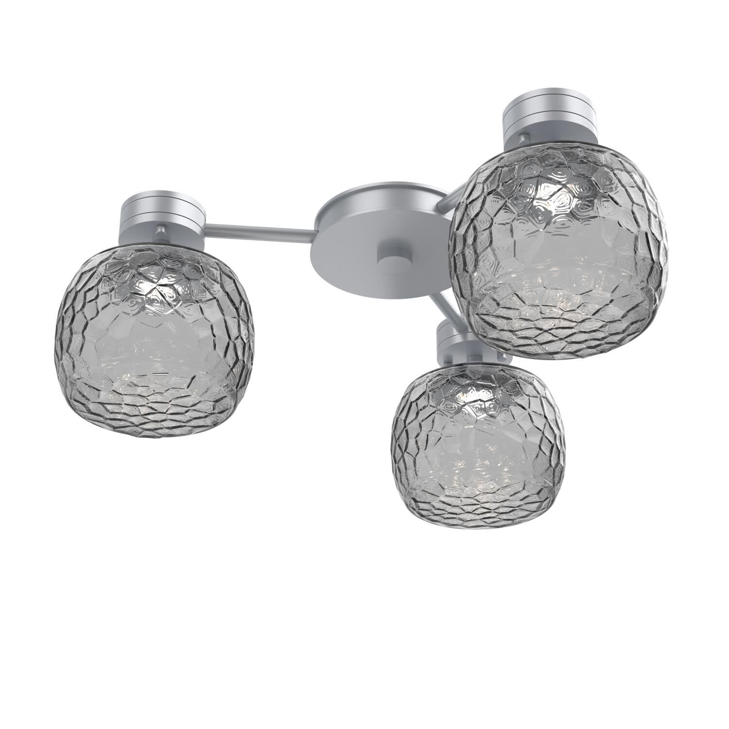 Levi Wilson Vessel 24 Inch Semi Flush Mount by Hammerton Studio