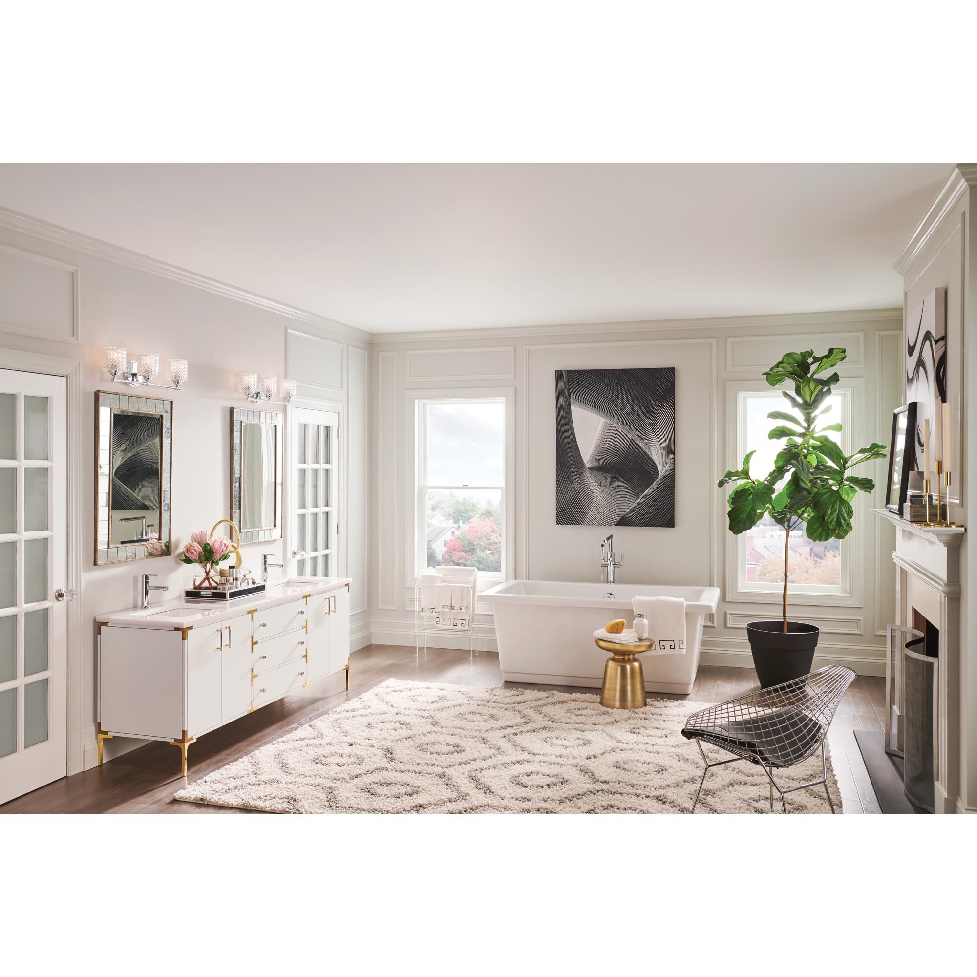 Elle 27 Inch 3 Light Bath Vanity Light by Hinkley Lighting