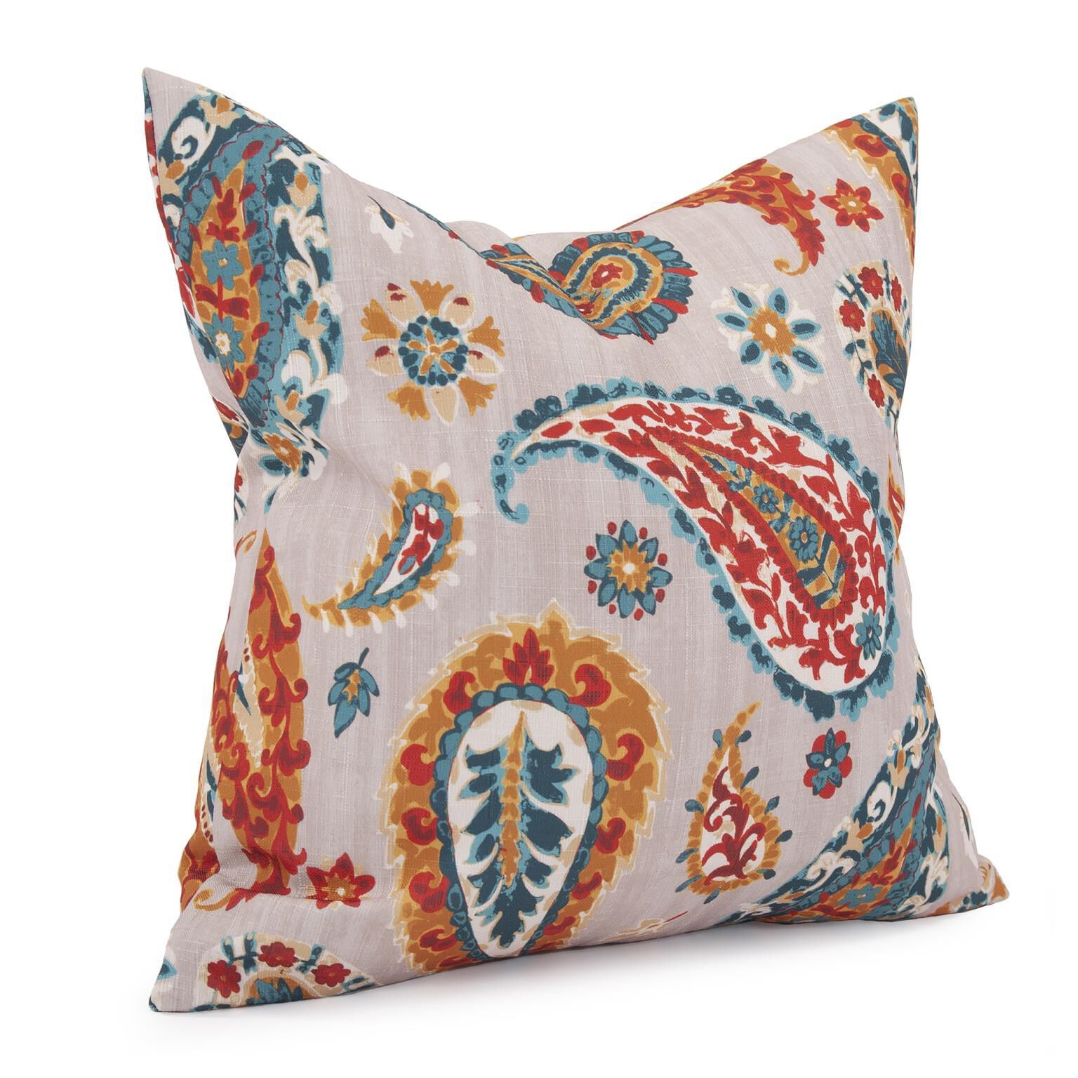 The Boteh Pillow  Decorative Pillow by Howard Elliott Collection