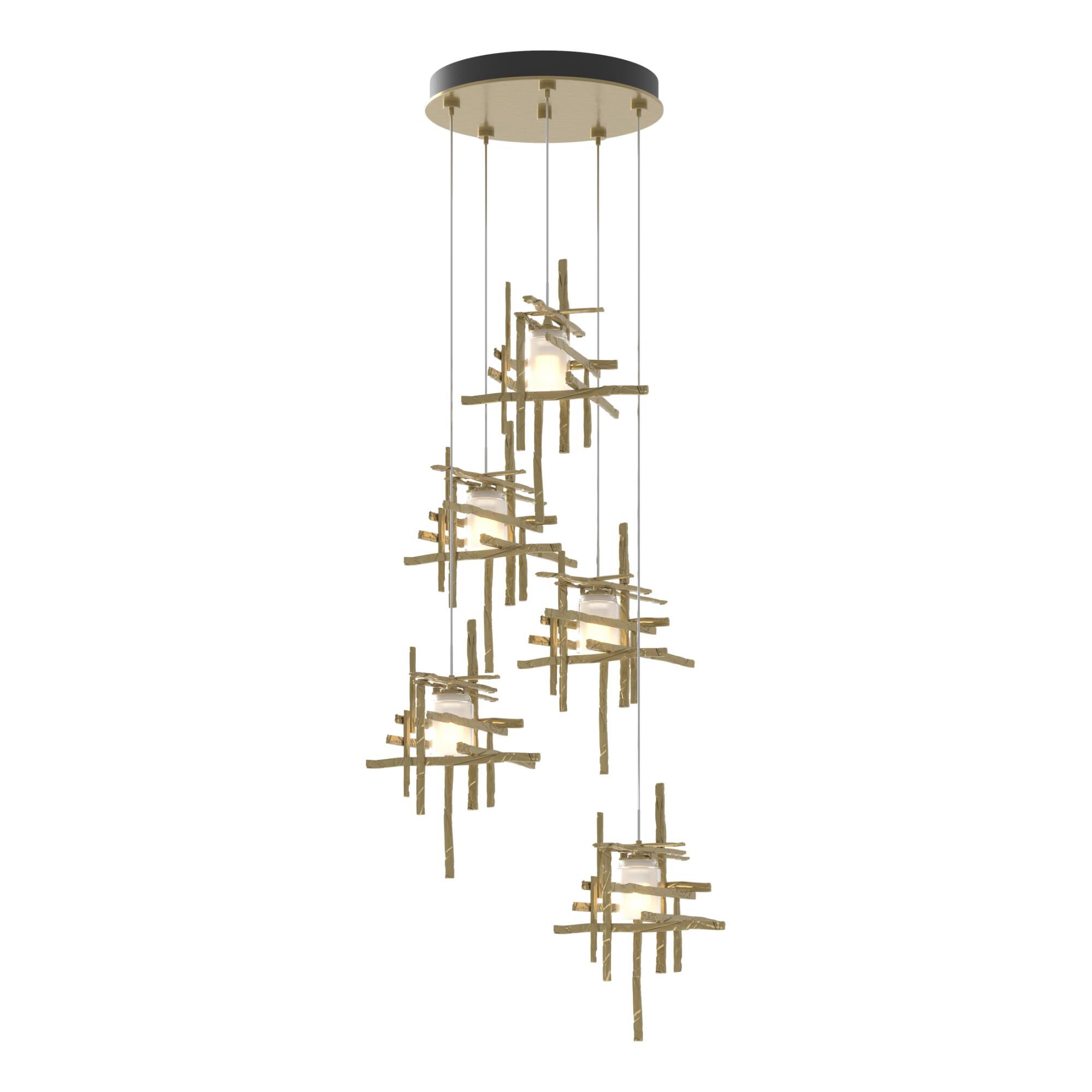 Tura 27 Inch Multi Light Pendant by Hubbardton Forge