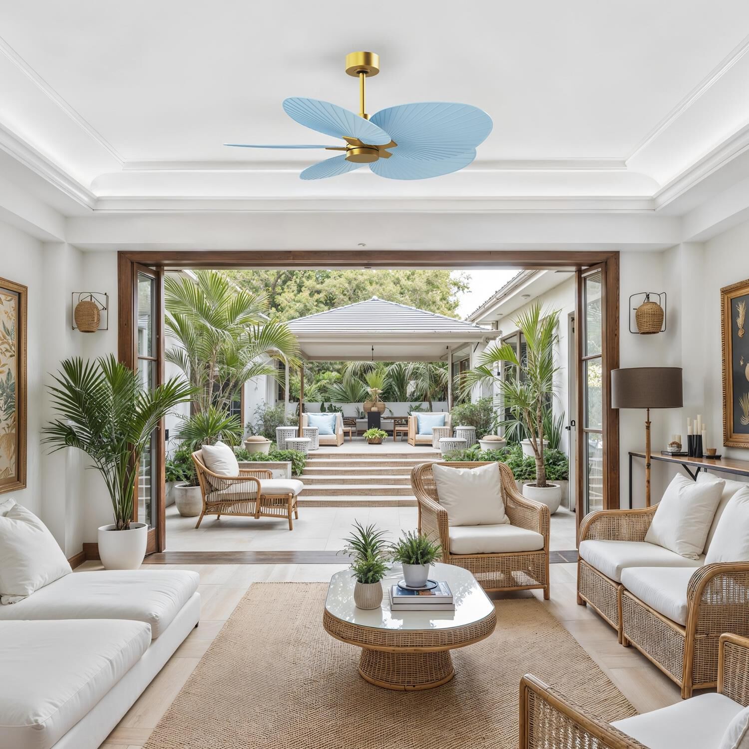 Alessandra Tropical 48 Inch Ceiling Fan by Matthews Fan Company