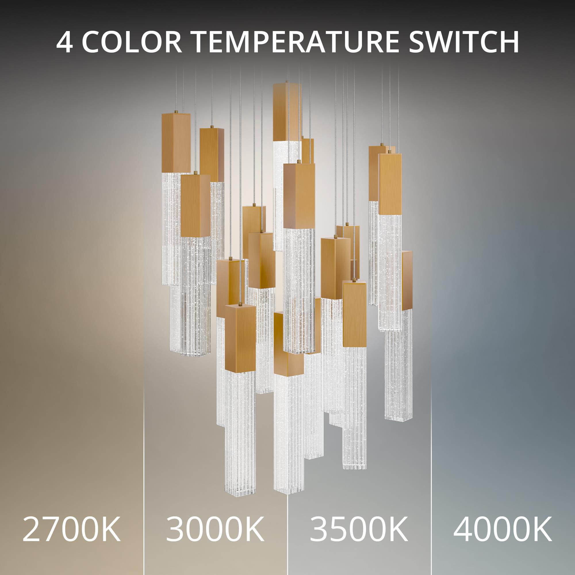 Cinema 25 Inch Multi Light Pendant by Modern Forms