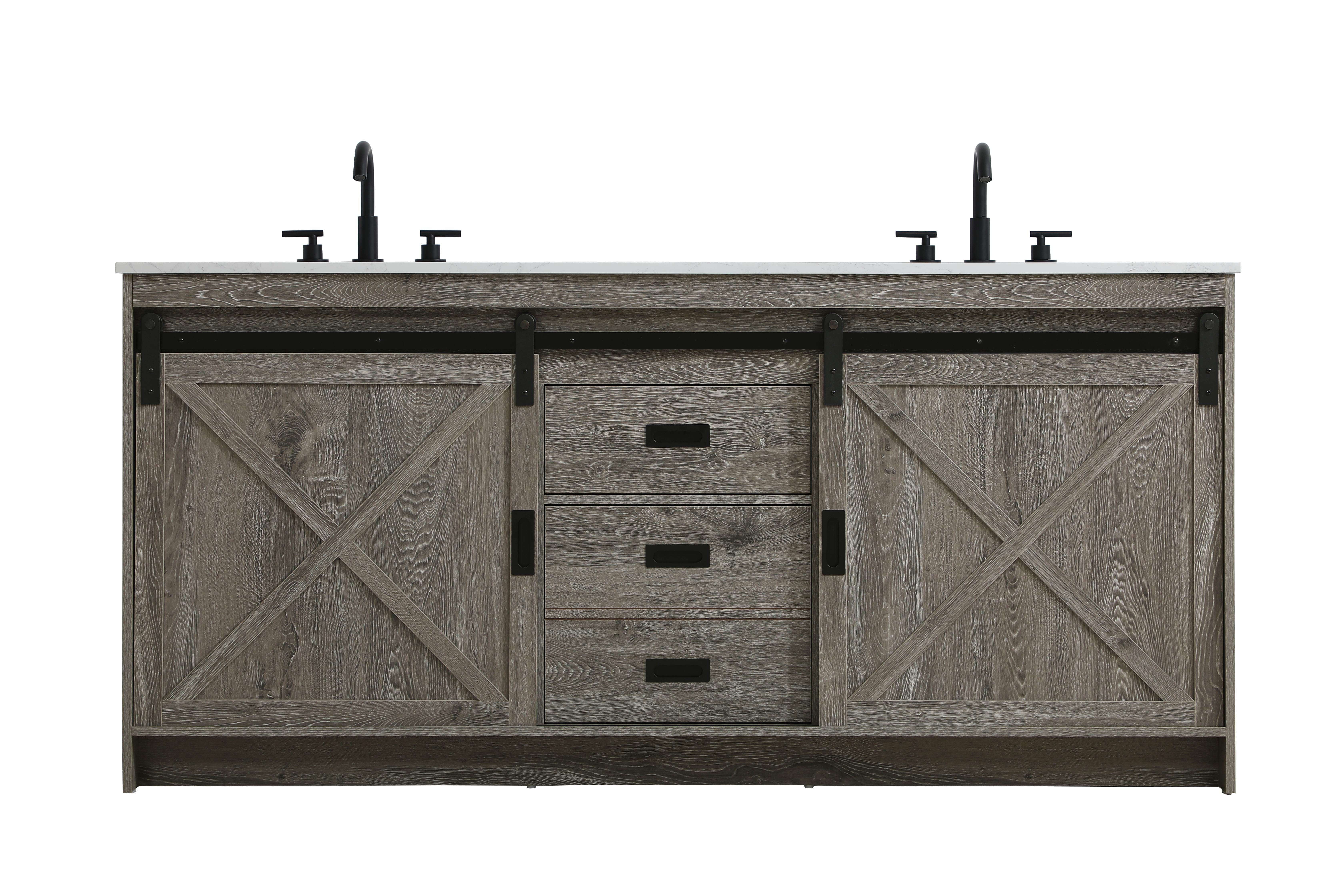 Austin 72 Inch Bath Vanity by Elegant Dcor