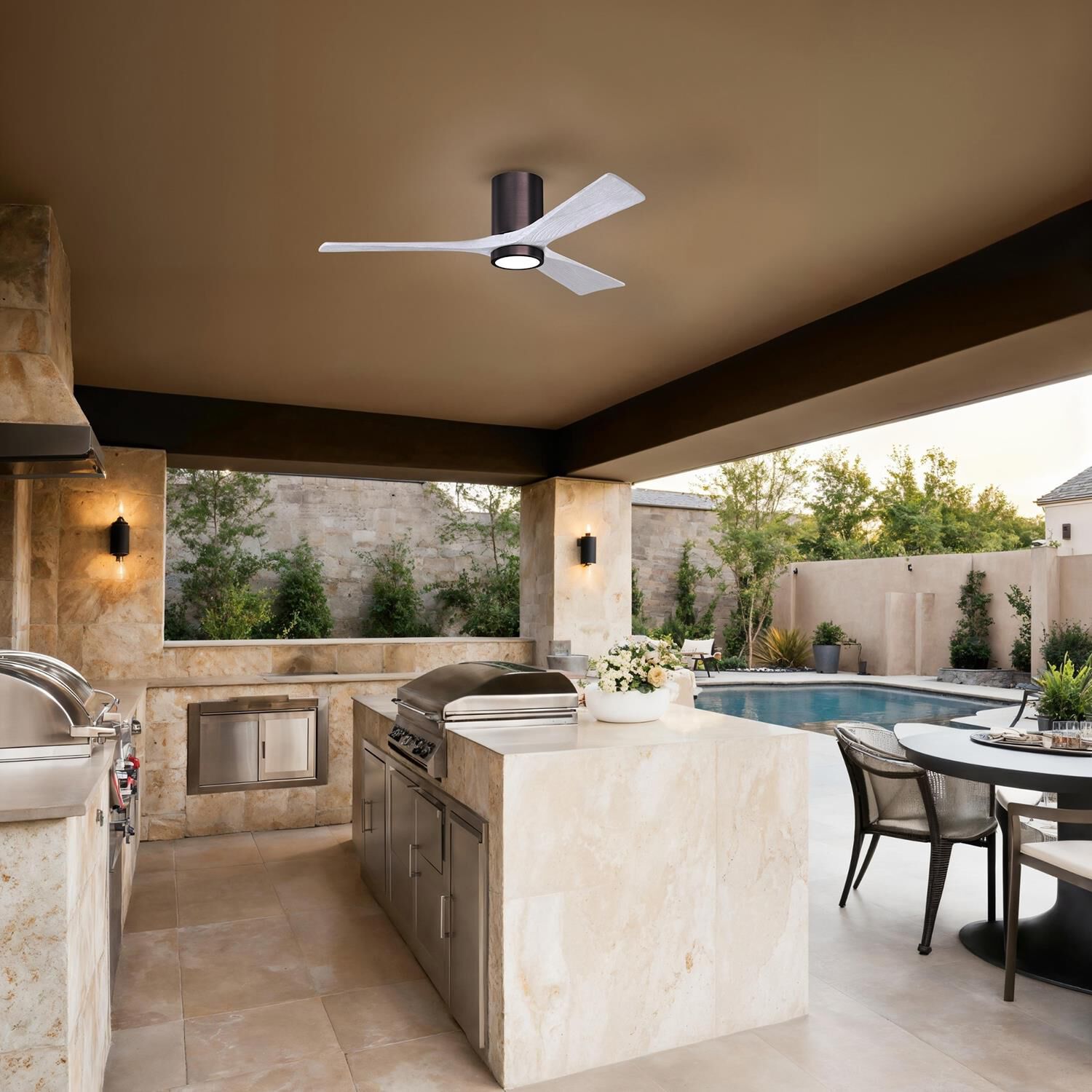 Shown in Brushed Bronze finish