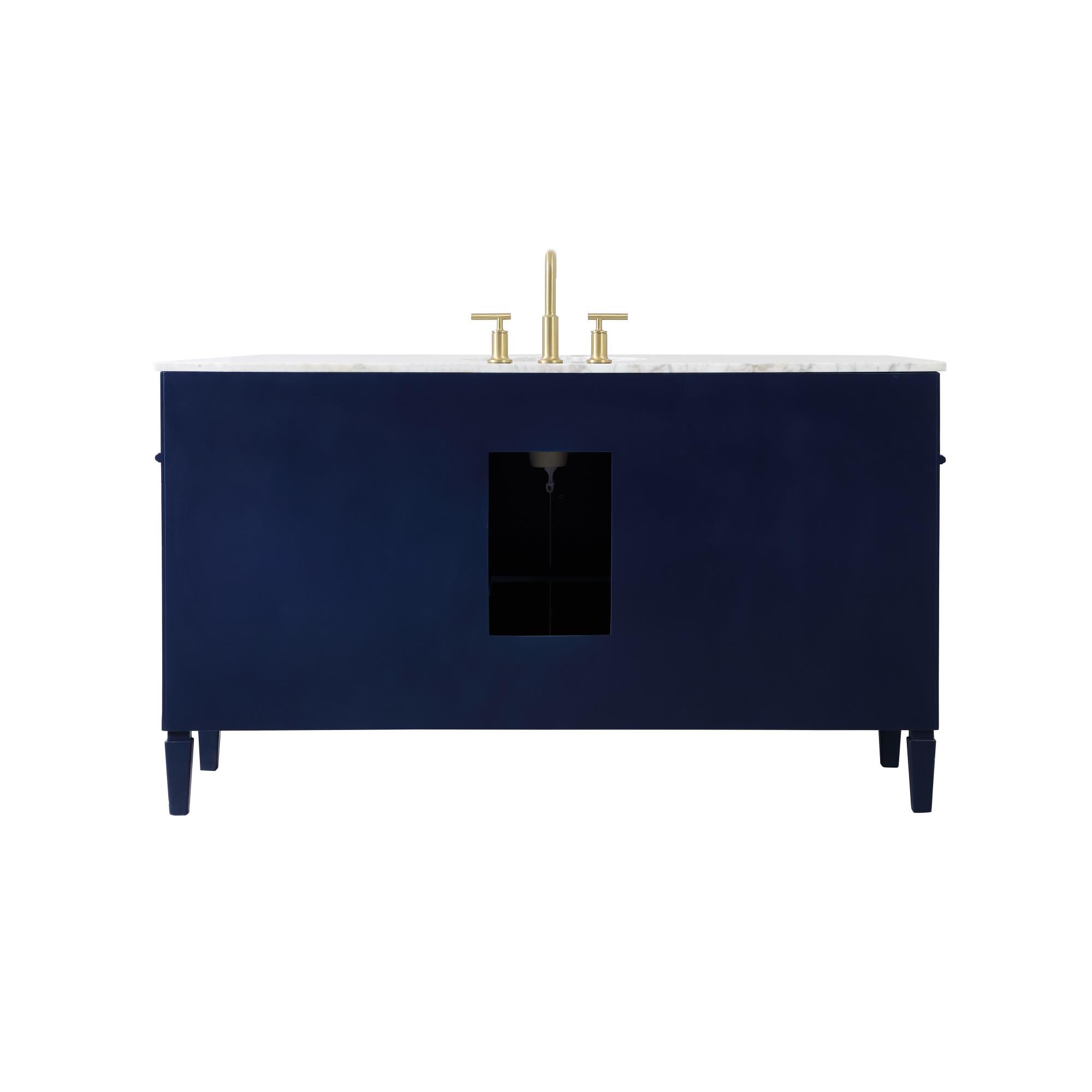 Shown in Blue finish