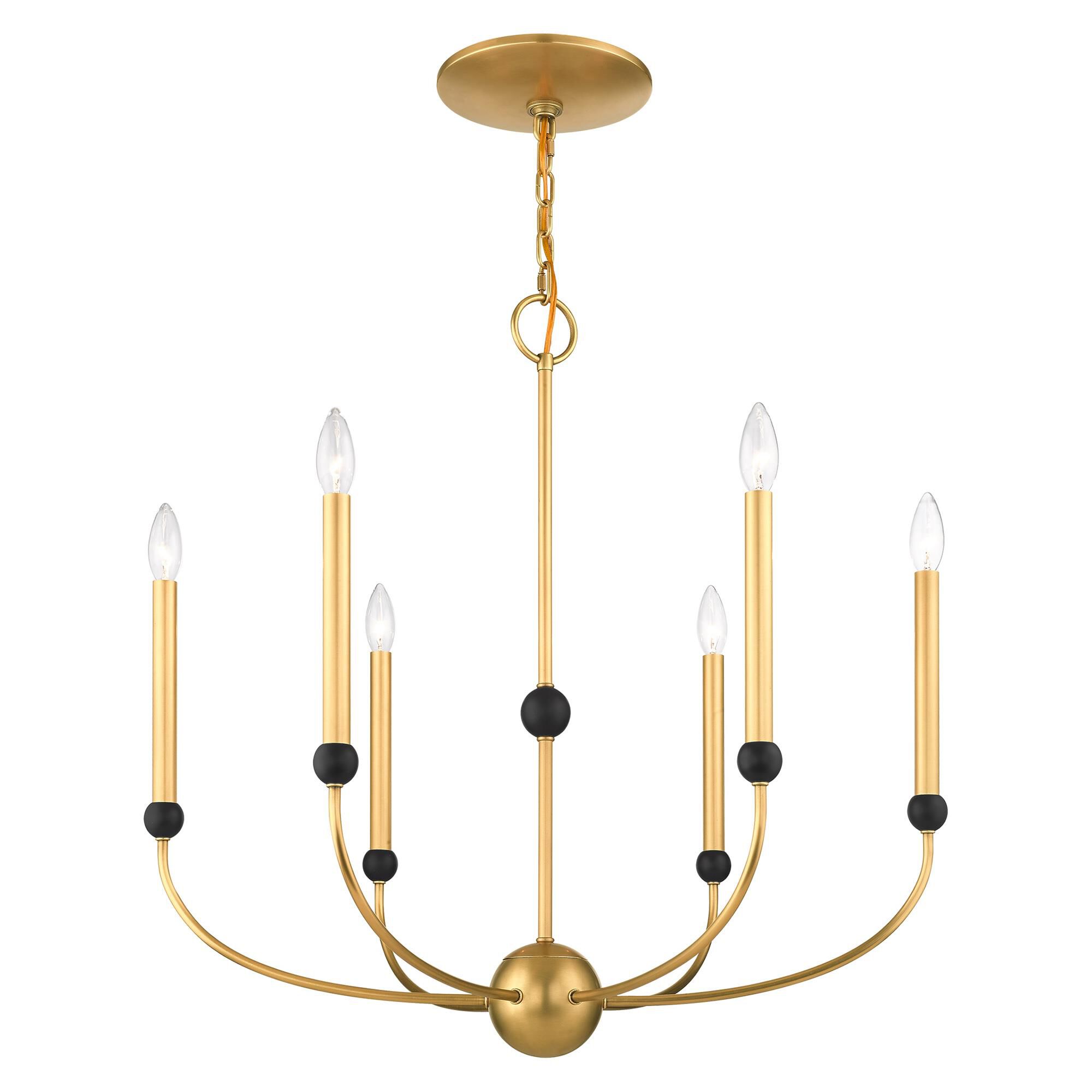 Shown in Natural Brass With Bronze Accents finish