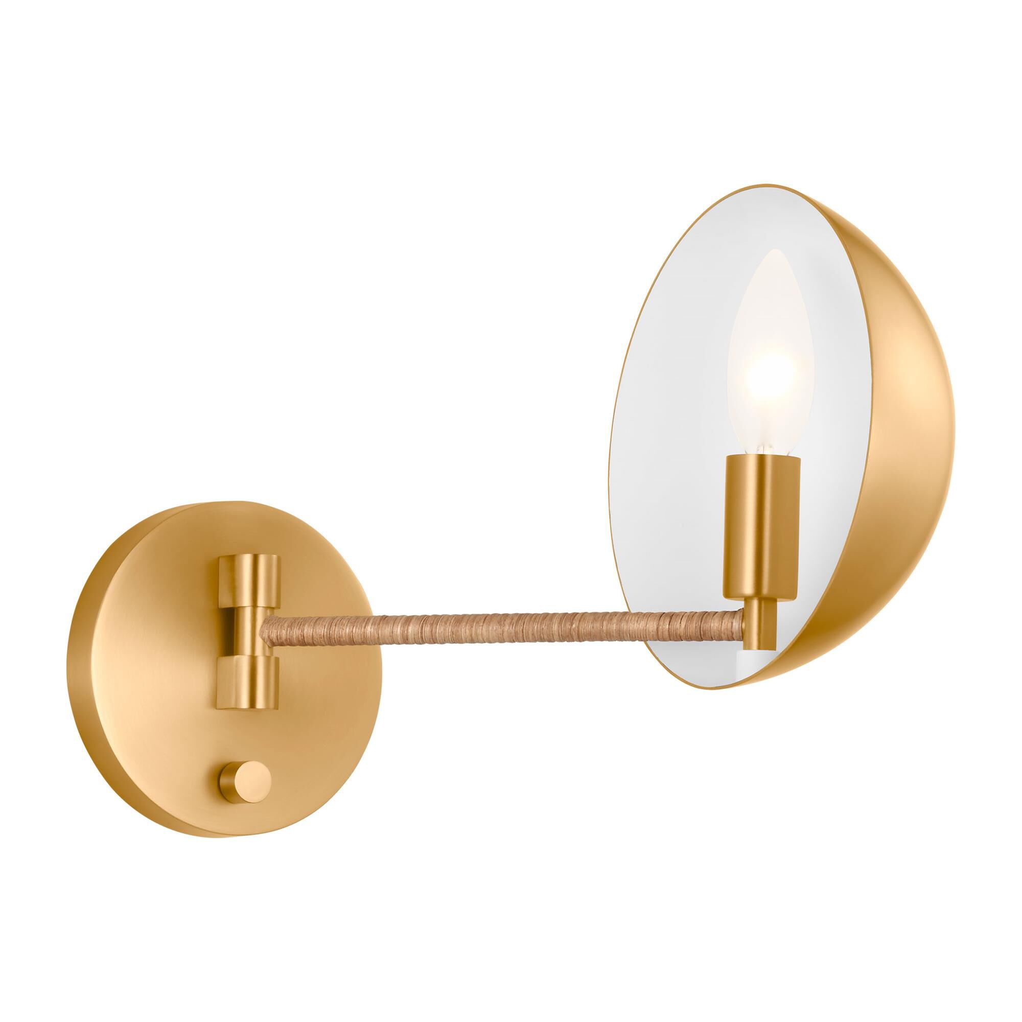 Shown in Burnished Brass finish