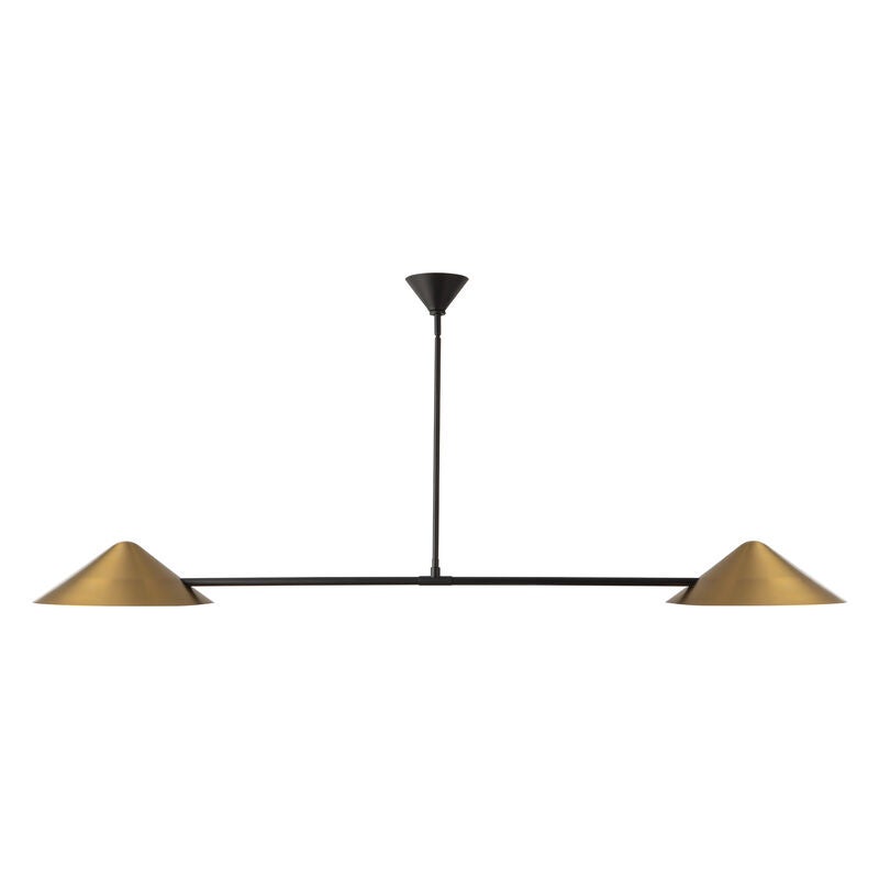Ashford Large Linear Chandelier by Alora Mood