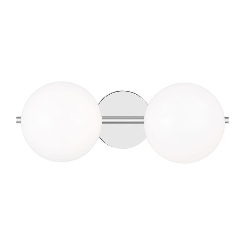 Ellen DeGeneres Lune 18 Inch 2 Light Bath Vanity Light by Visual Comfort Studio