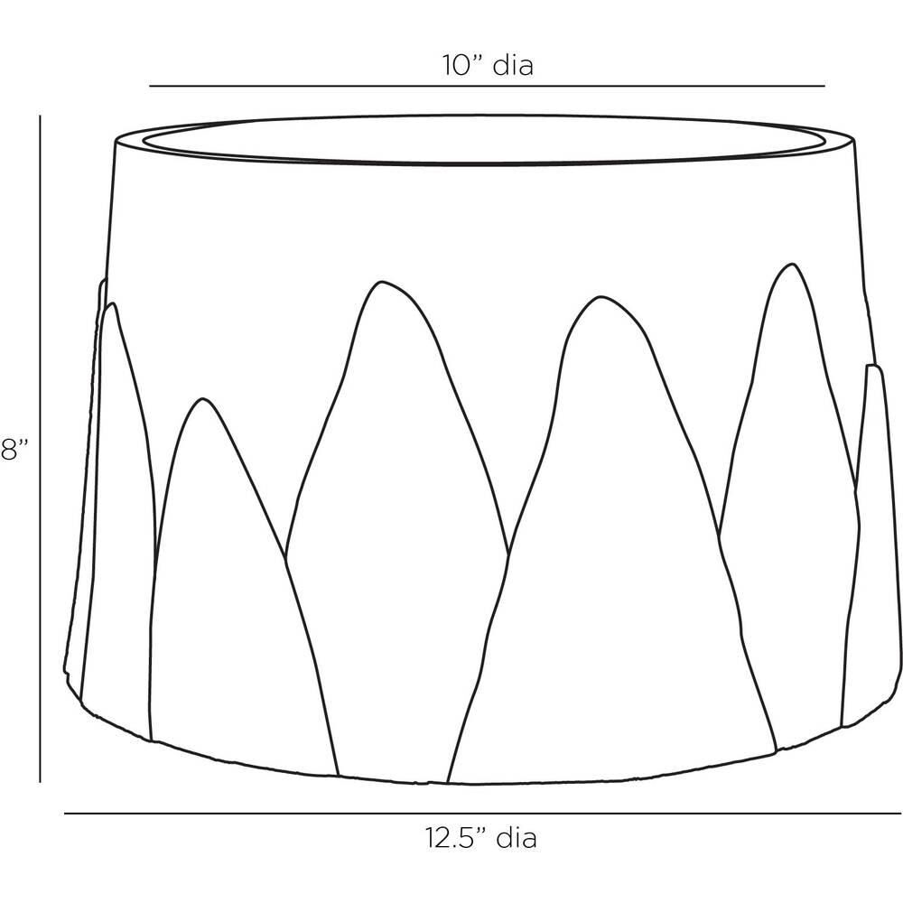 Laura Kirar Feather 8 Inch Bowl by Arteriors Home