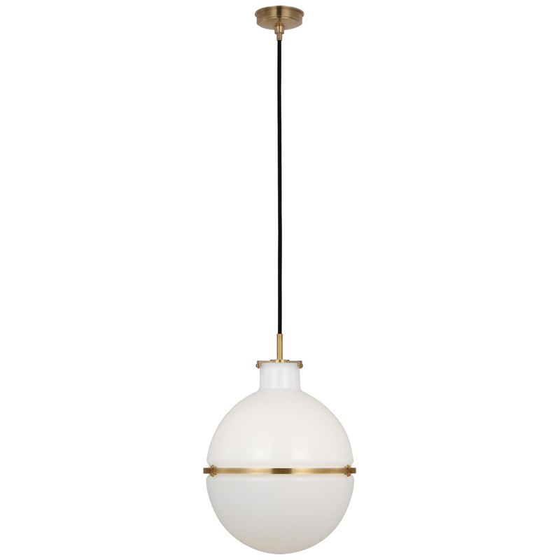 Visual Comfort Signature Collection Thomas O'Brien Maxey 13 Inch LED Large Pendant