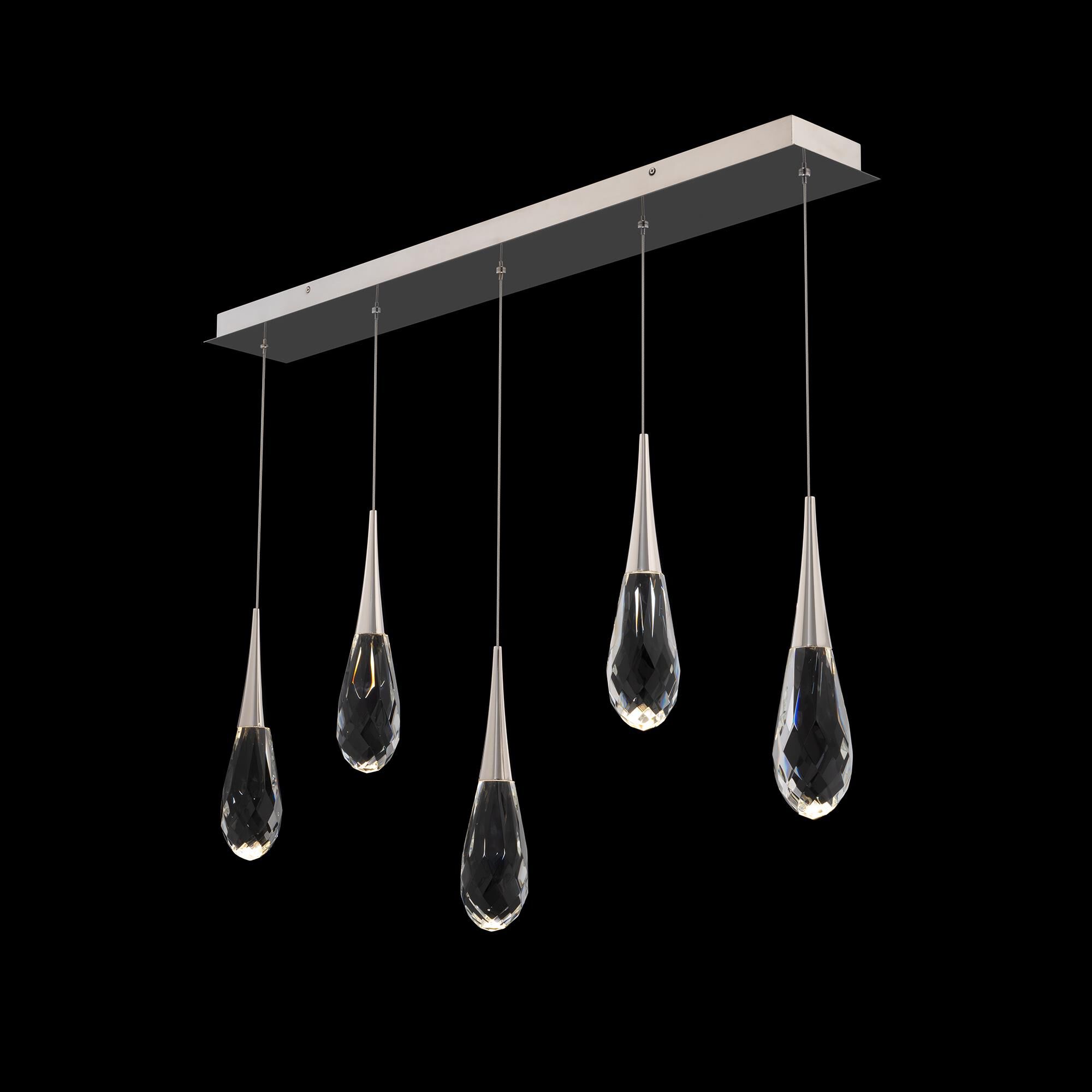 Hibiscus Linear Suspension Light by Schonbek Beyond