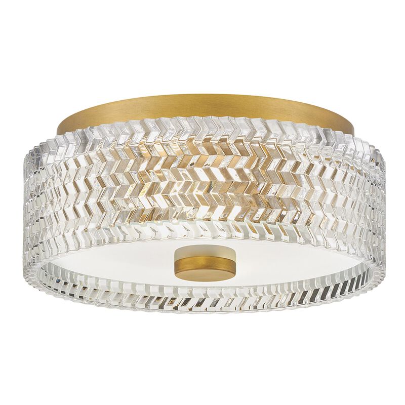 Elle 12 Inch 2 Light Flush Mount by Hinkley
