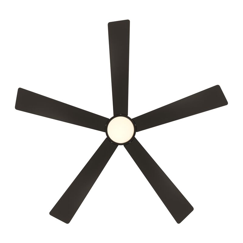 Oovin 54 Inch Ceiling Fan with Light Kit by Minka Aire