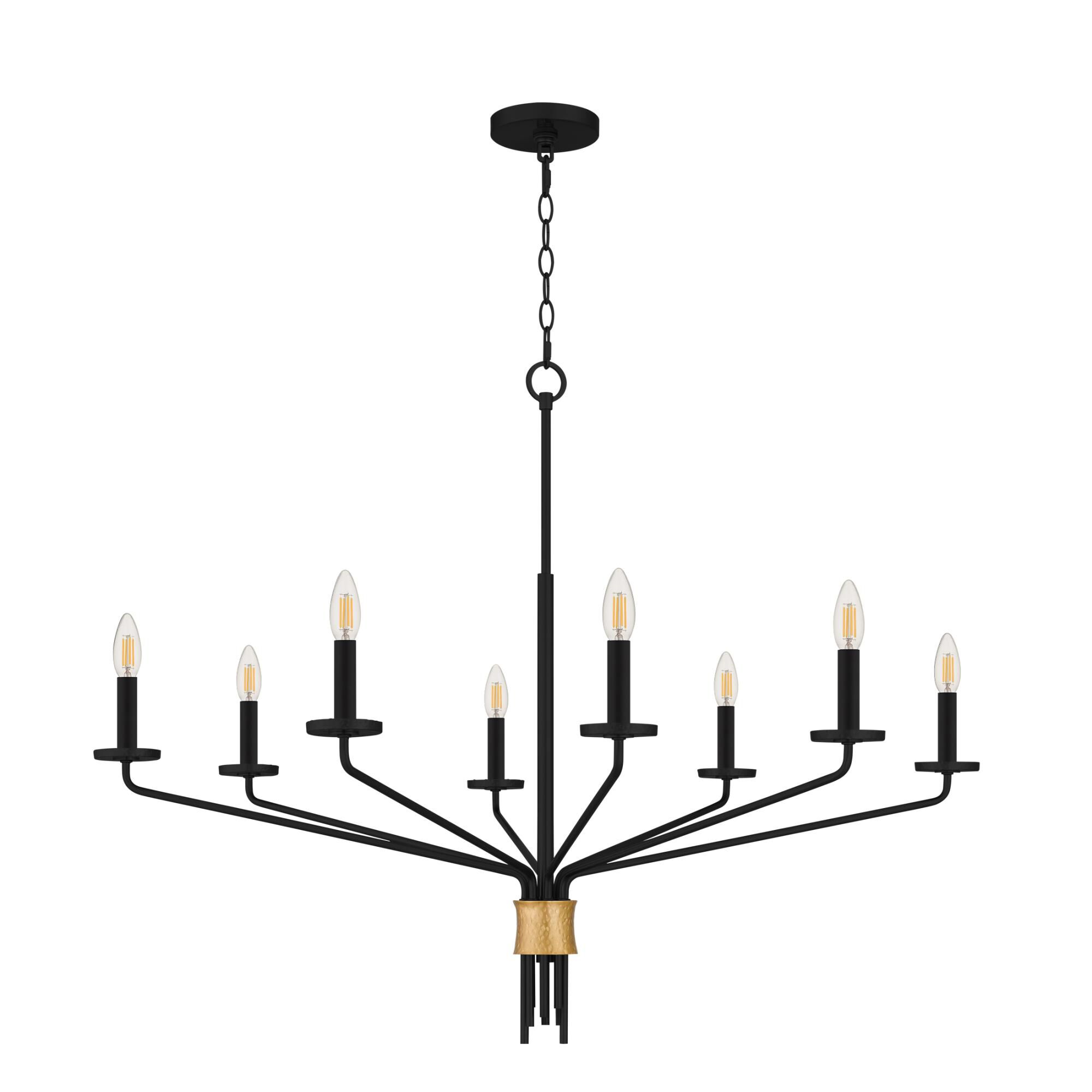 Alexander 40 Inch Chandelier by Quoizel