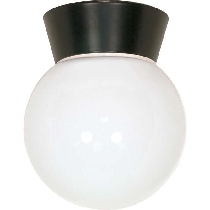 6 Inch 1 Light Outdoor Flush Mount by Nuvo Lighting