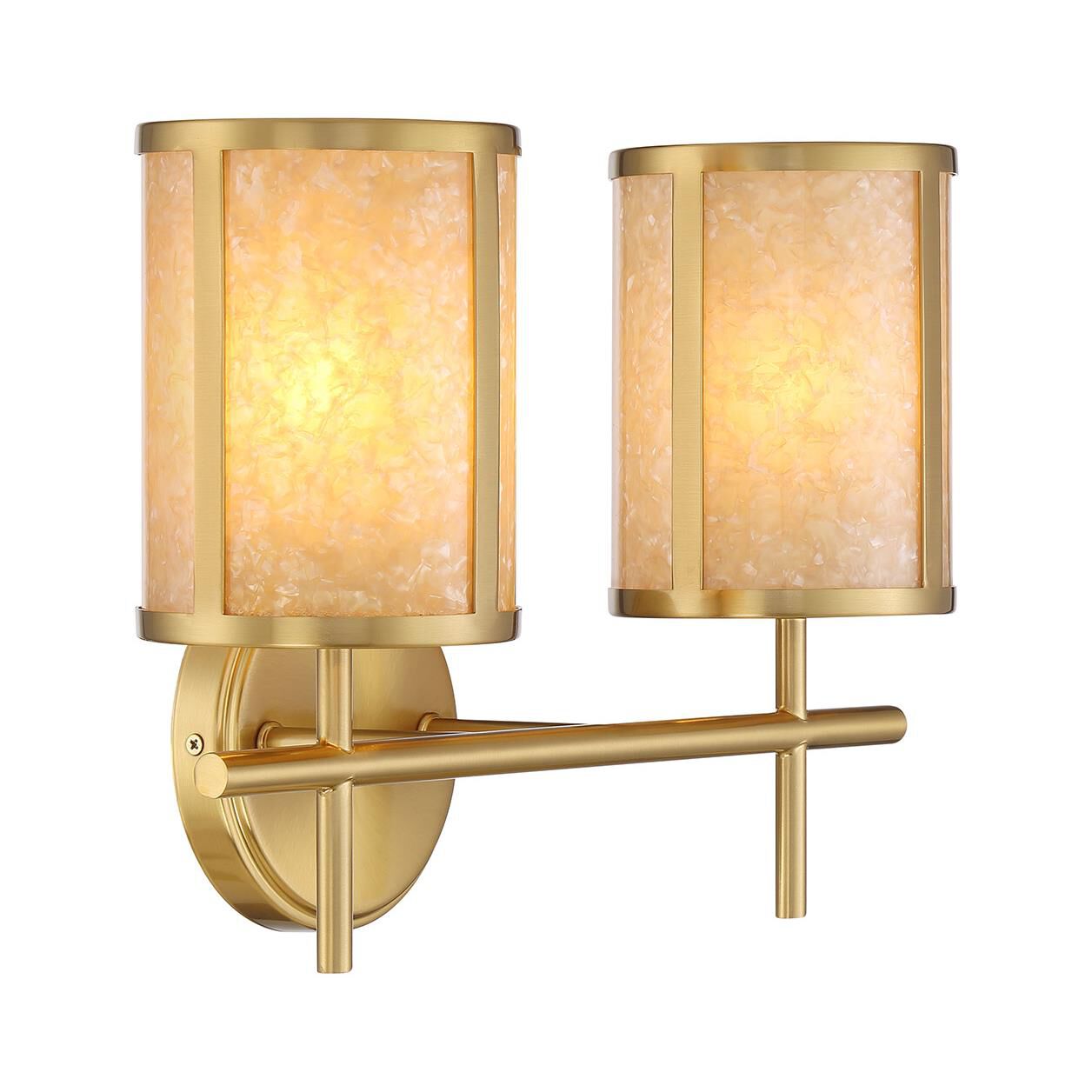 Camden 15 Inch 2 Light Bath Vanity Light by Savoy House