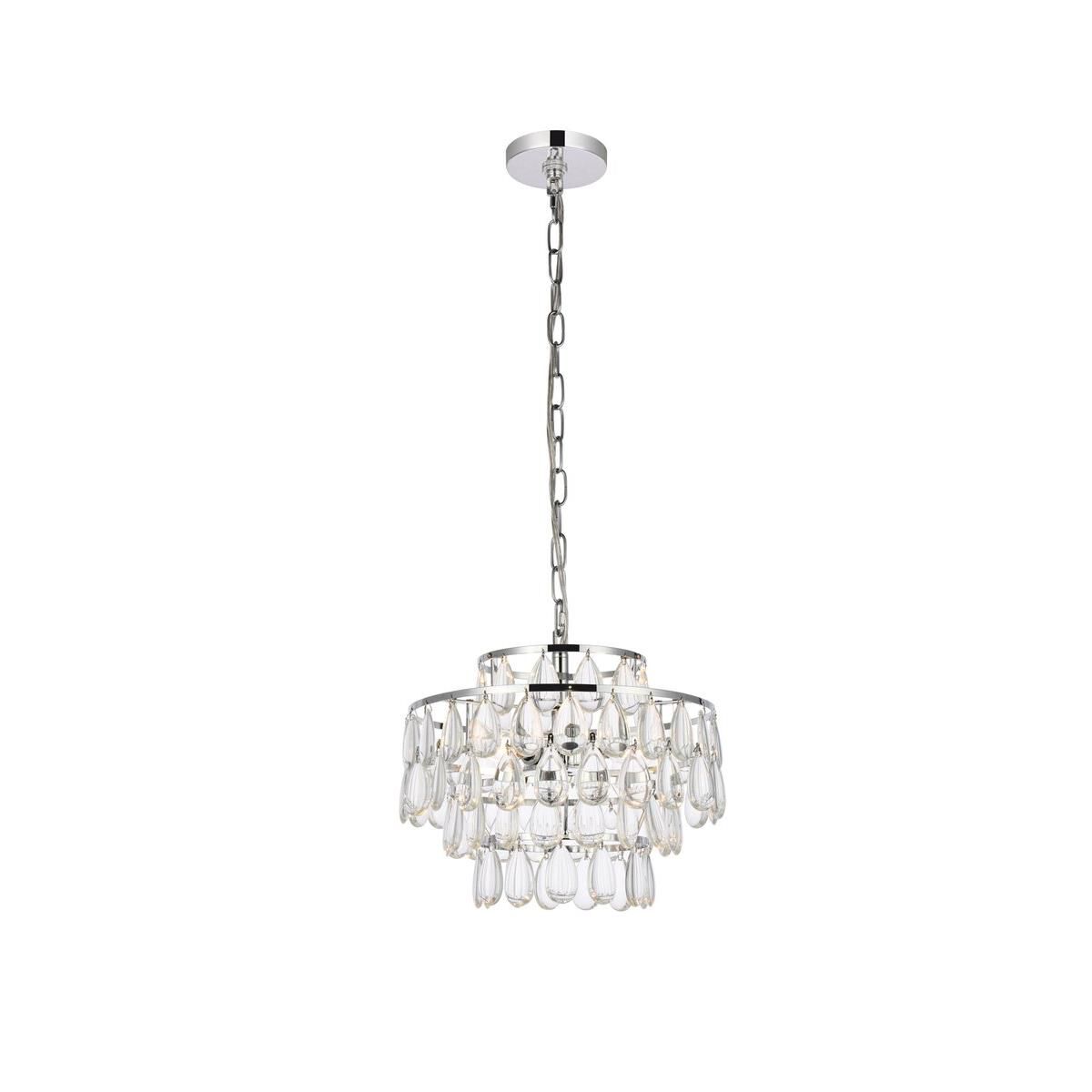 Mila 14 Inch Large Pendant by Elegant Lighting