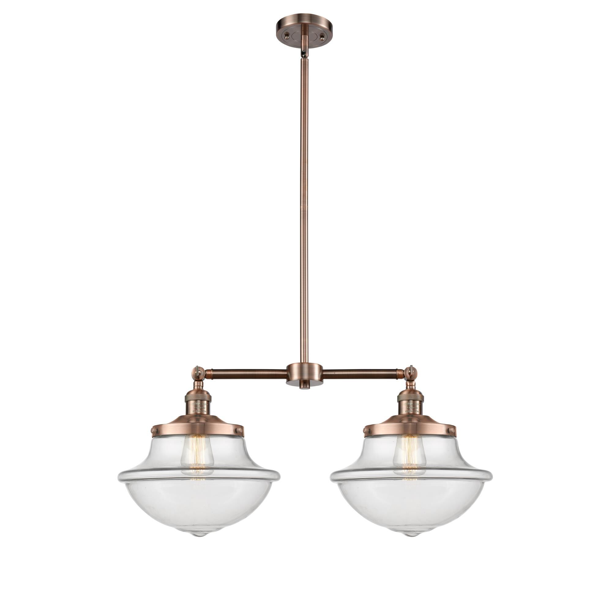 Bruno Marashlian Oxford 25 Inch 2 Light Chandelier by Innovations Lighting