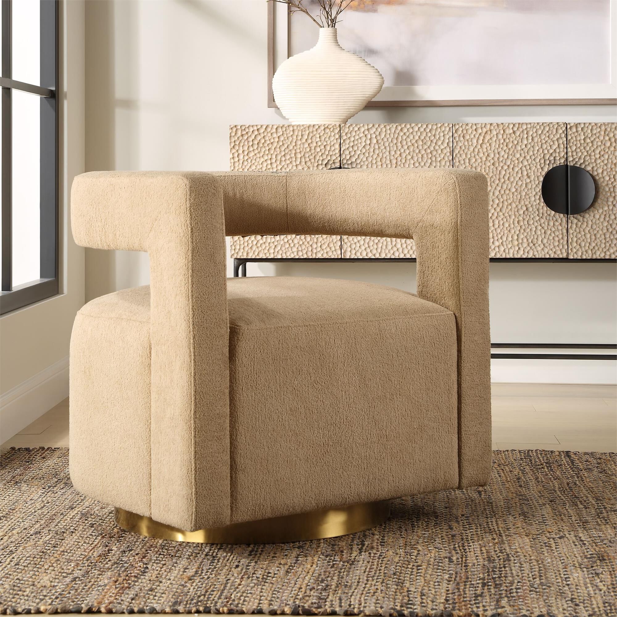 Matthew Williams Grounded 30 Inch Accent Chair by Uttermost