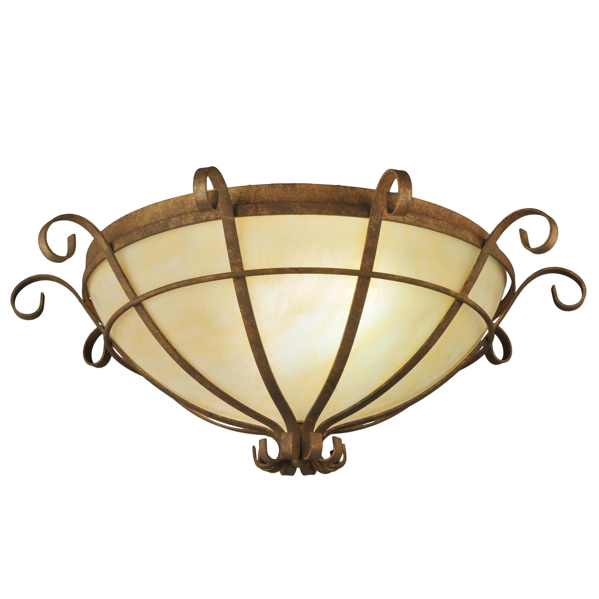 Florentine 24 Inch 8 Light Flush Mount by Meyda Lighting