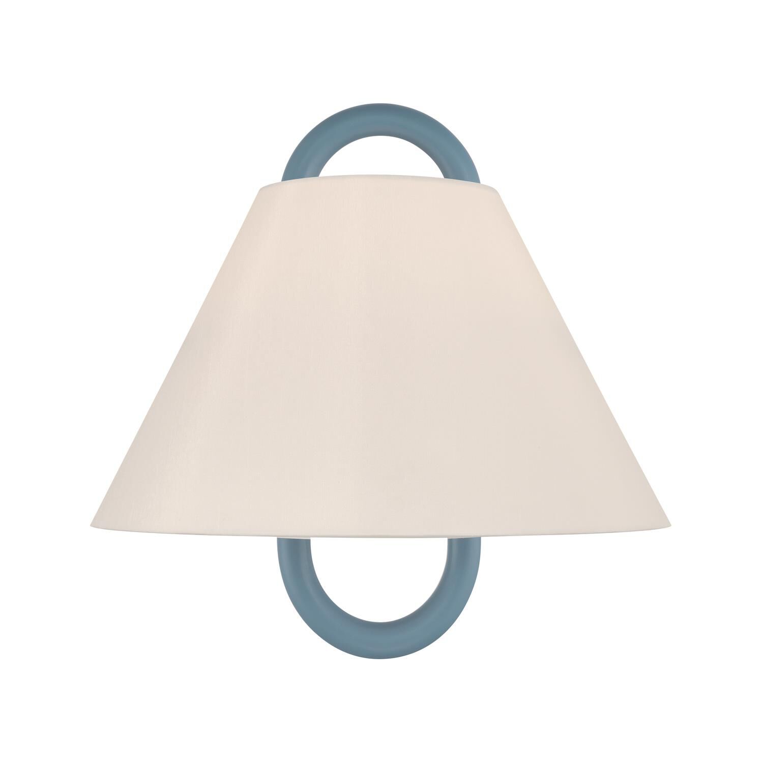 Shown in Vibrant Gold finish and Fabric glass and Fabric shade