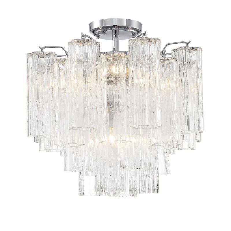 Addis 18 Inch Chandelier by Crystorama