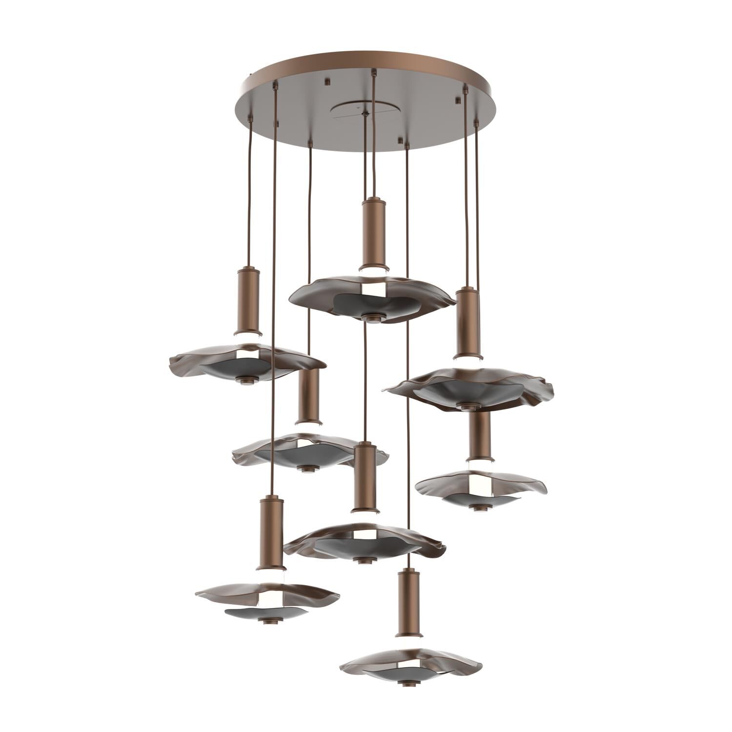 Levi Wilson Cumulus 37 Inch Multi Light Pendant by Hammerton Studio