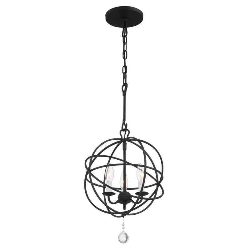 Solaris 13 Inch Mini Chandelier by Crystorama