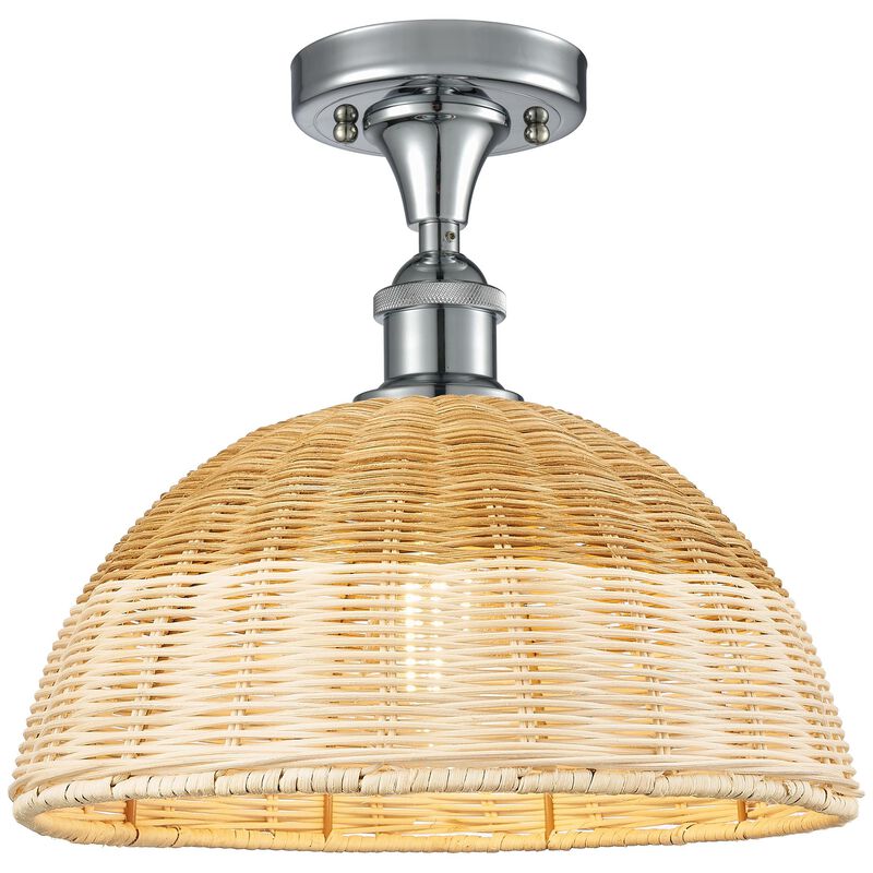 Bruno Marashlian Bristol Natural II Semi Flush Mount by Innovations Lighting