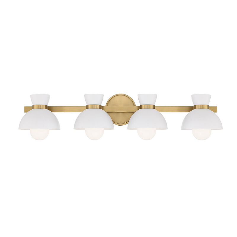33 Inch 4 Light Bath Vanity Light by Meridian Lighting