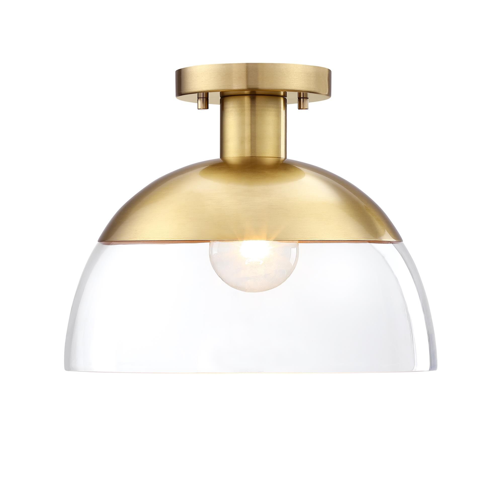 Rey  13 Inch Semi Flush Mount by Designers Fountain