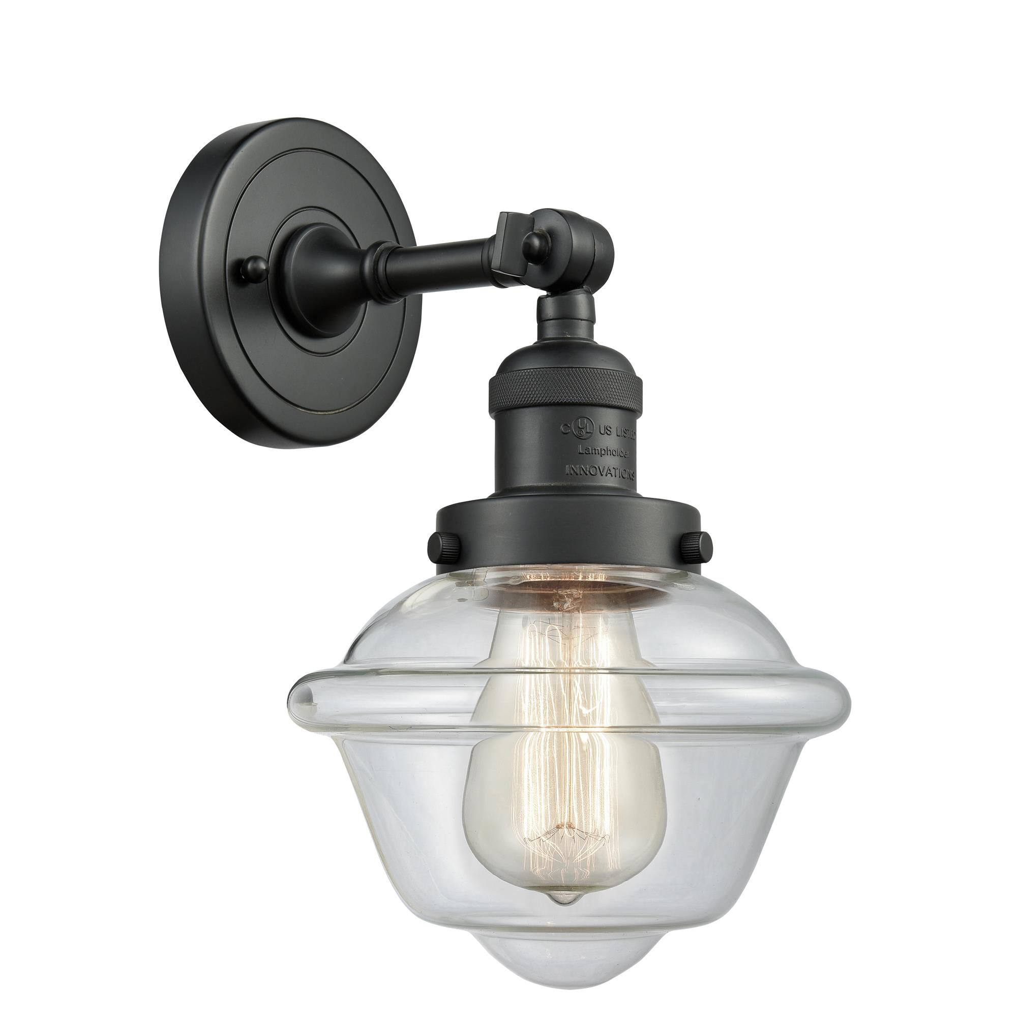 Bruno Marashlian Small Oxford 7 Inch 1 Light Semi Flush Mount by Innovations Lighting
