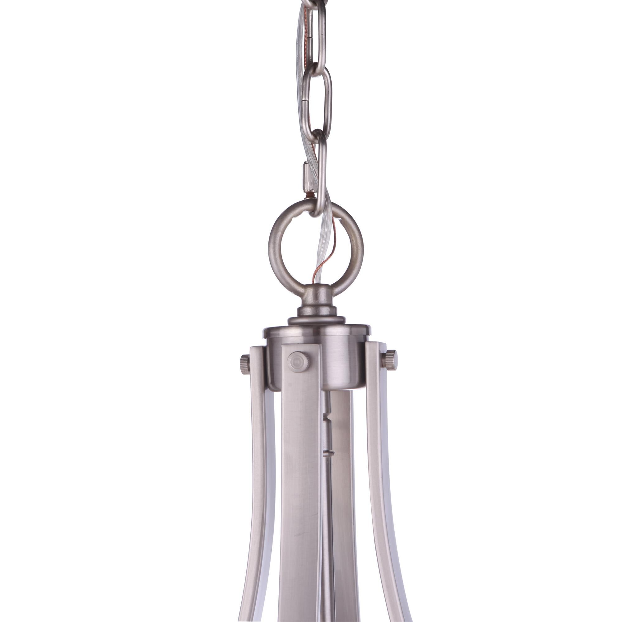 Shown in Brushed Polished Nickel finish
